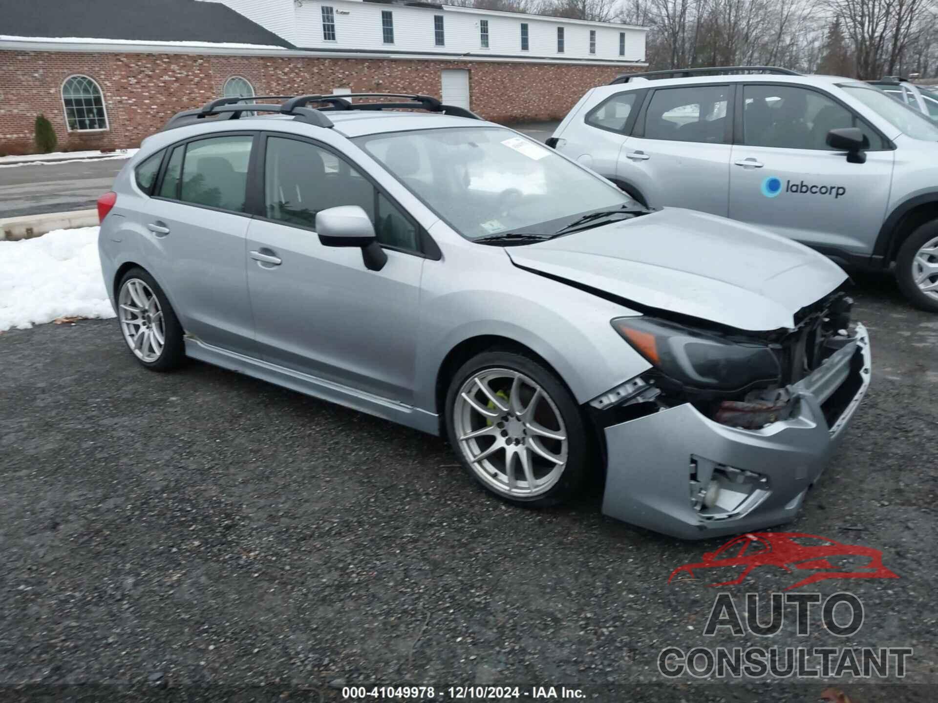 SUBARU IMPREZA 2012 - JF1GPAL68CH207909