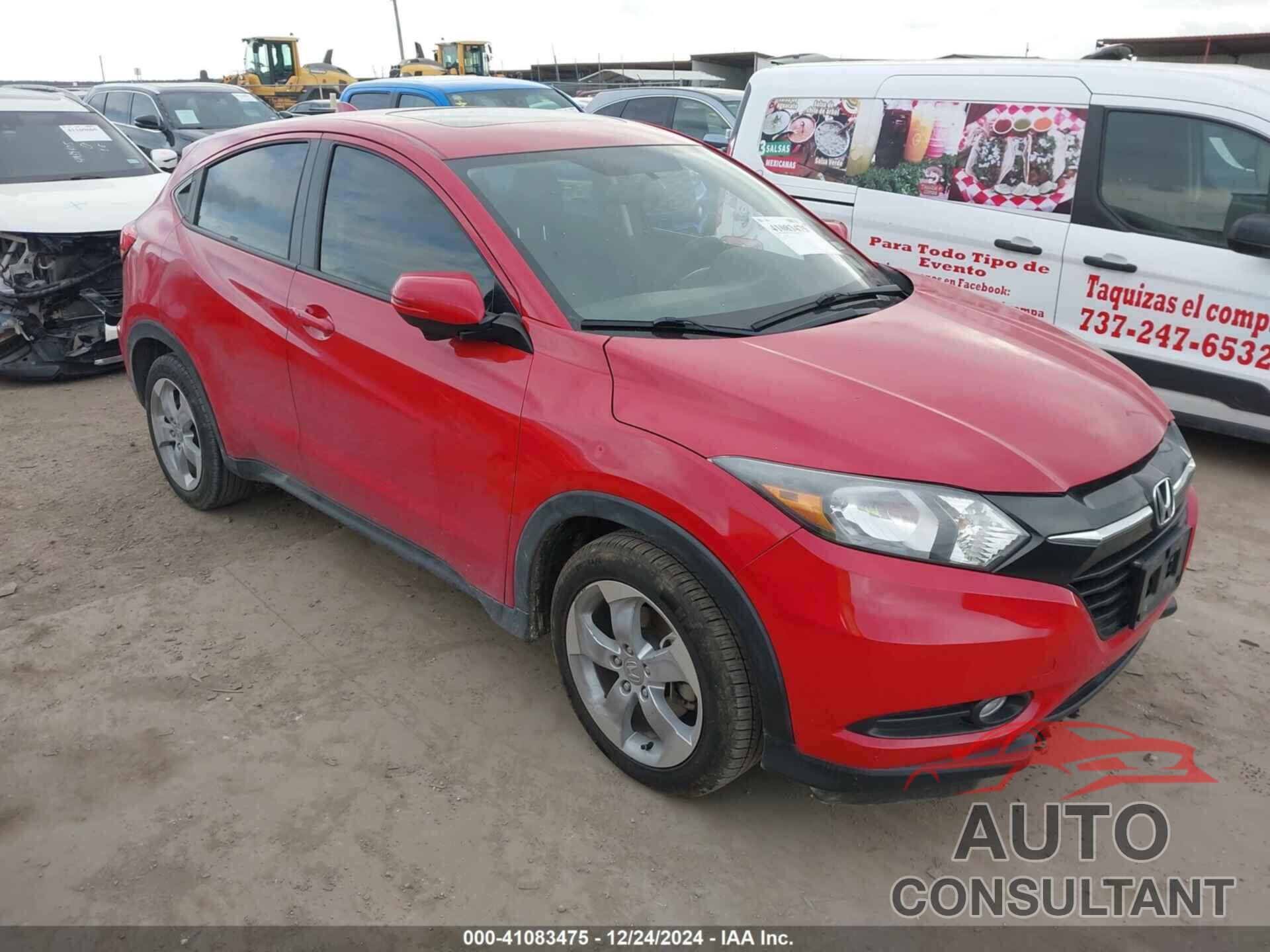 HONDA HR-V 2016 - 3CZRU5H54GM716040