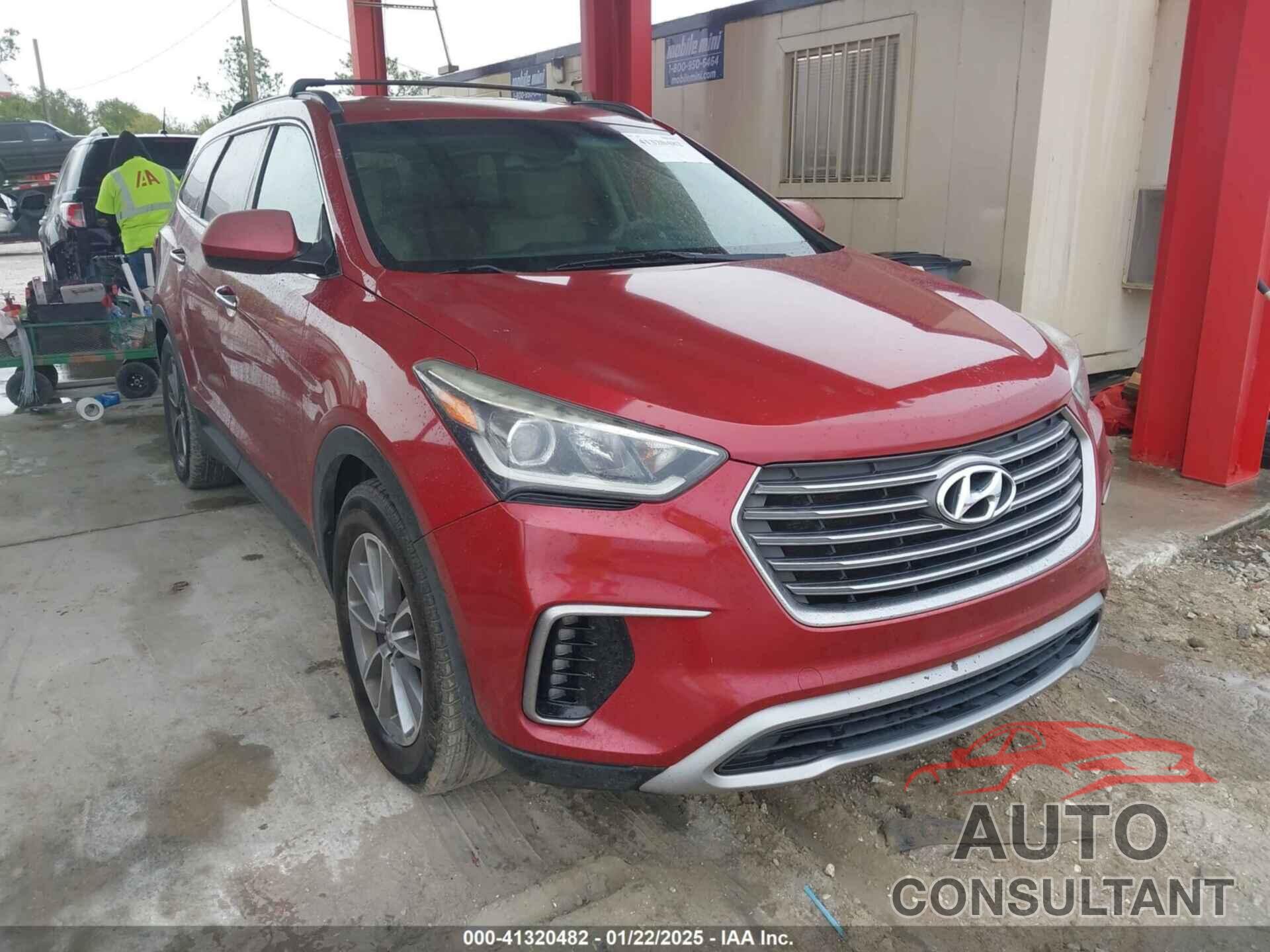 HYUNDAI SANTA FE 2017 - KM8SM4HF6HU223995