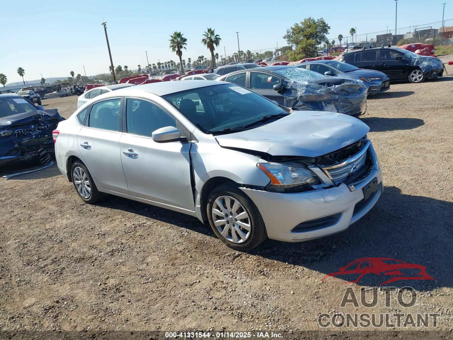 NISSAN SENTRA 2013 - 3N1AB7AP9DL741746