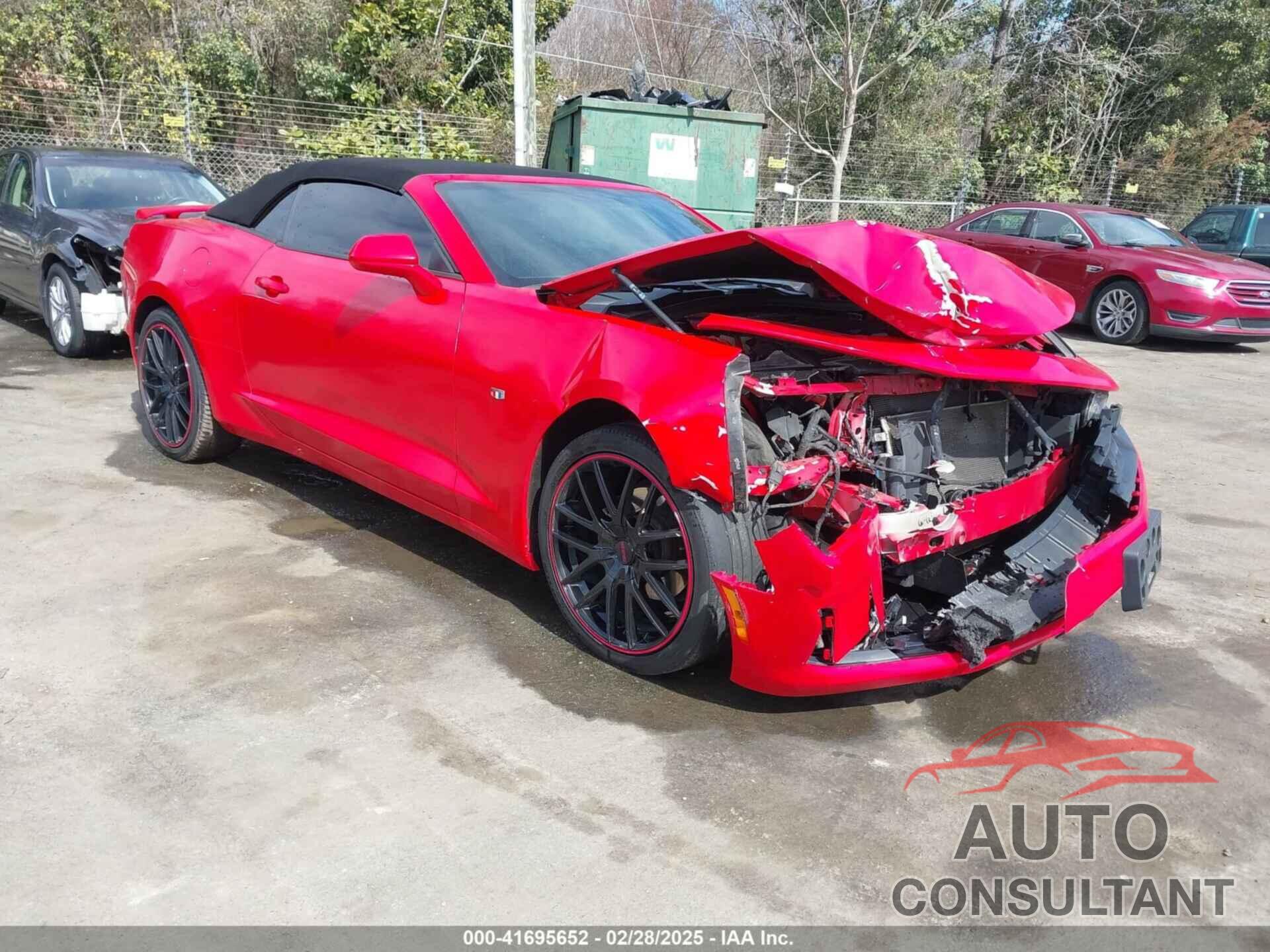 CHEVROLET CAMARO 2020 - 1G1FB3DX7L0102518