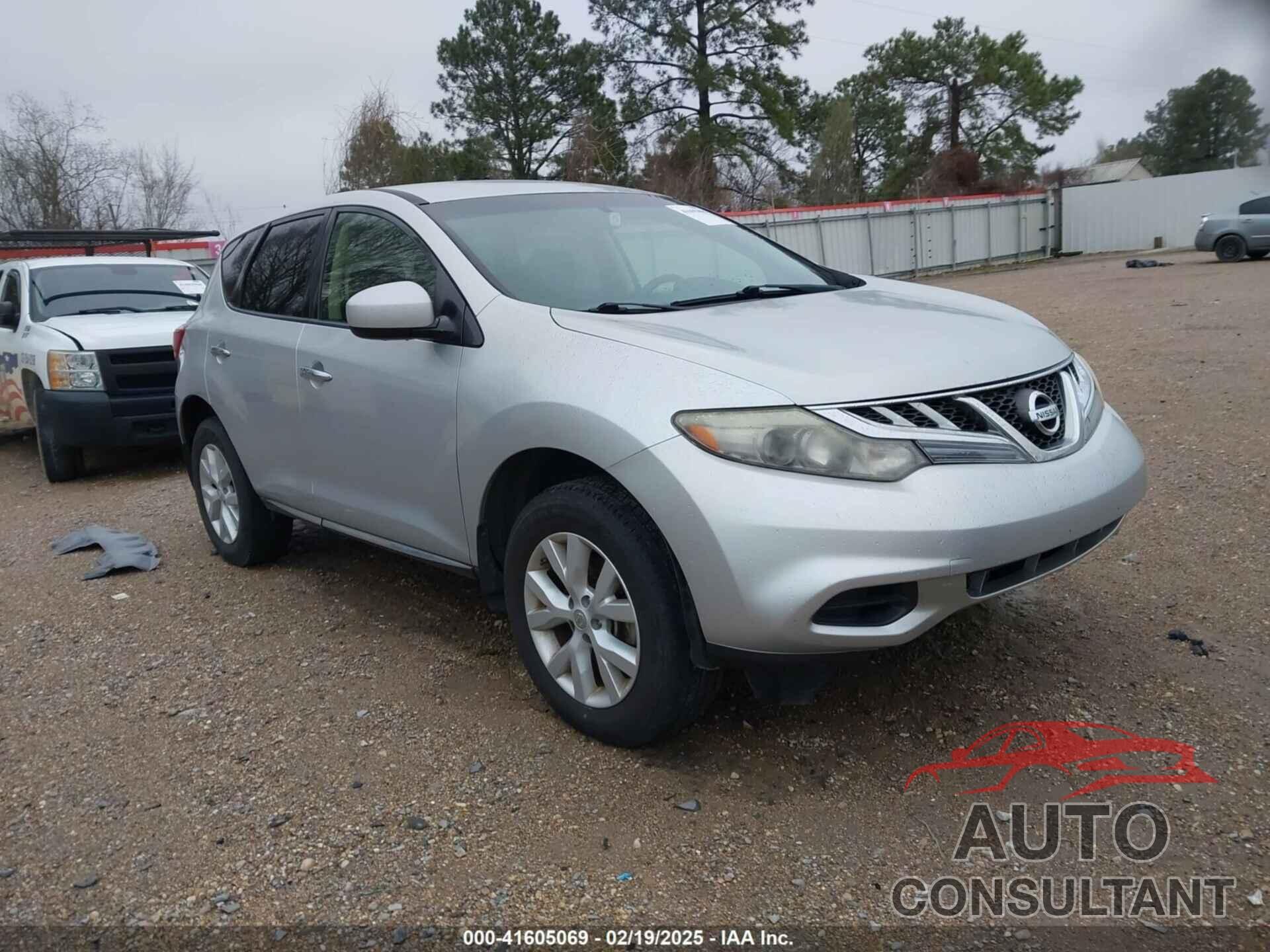 NISSAN MURANO 2013 - JN8AZ1MUXDW205278
