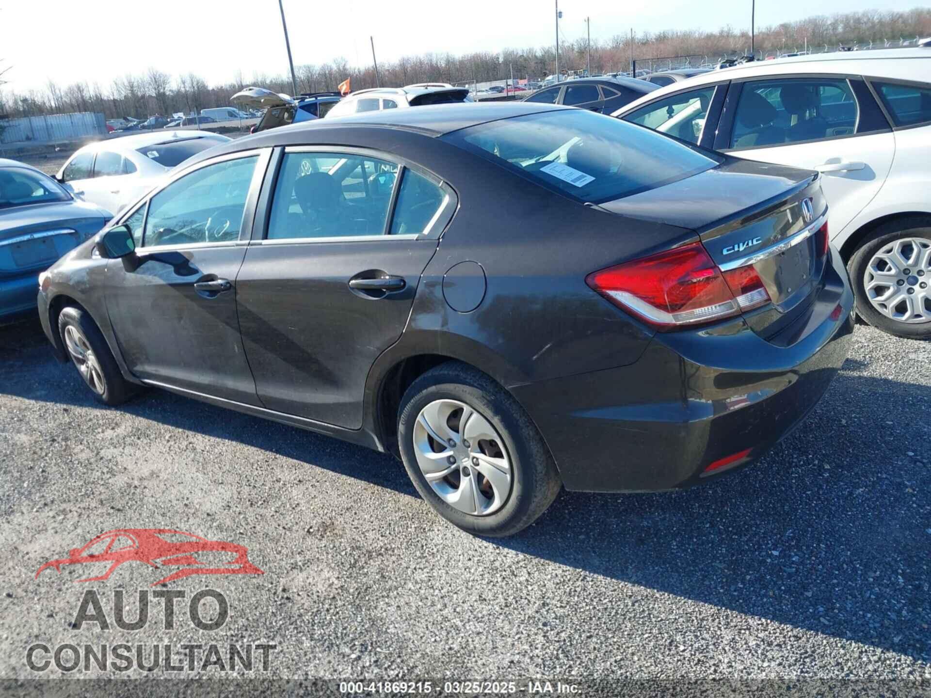 HONDA CIVIC 2014 - 2HGFB2F51EH542151