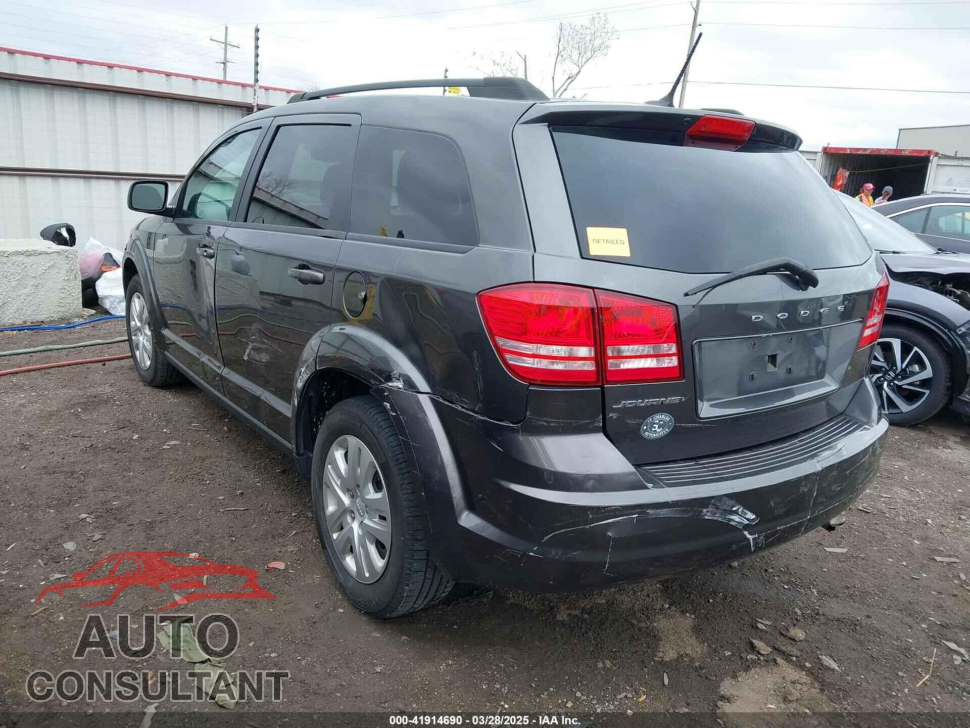 DODGE JOURNEY 2017 - 3C4PDCAB9HT603595
