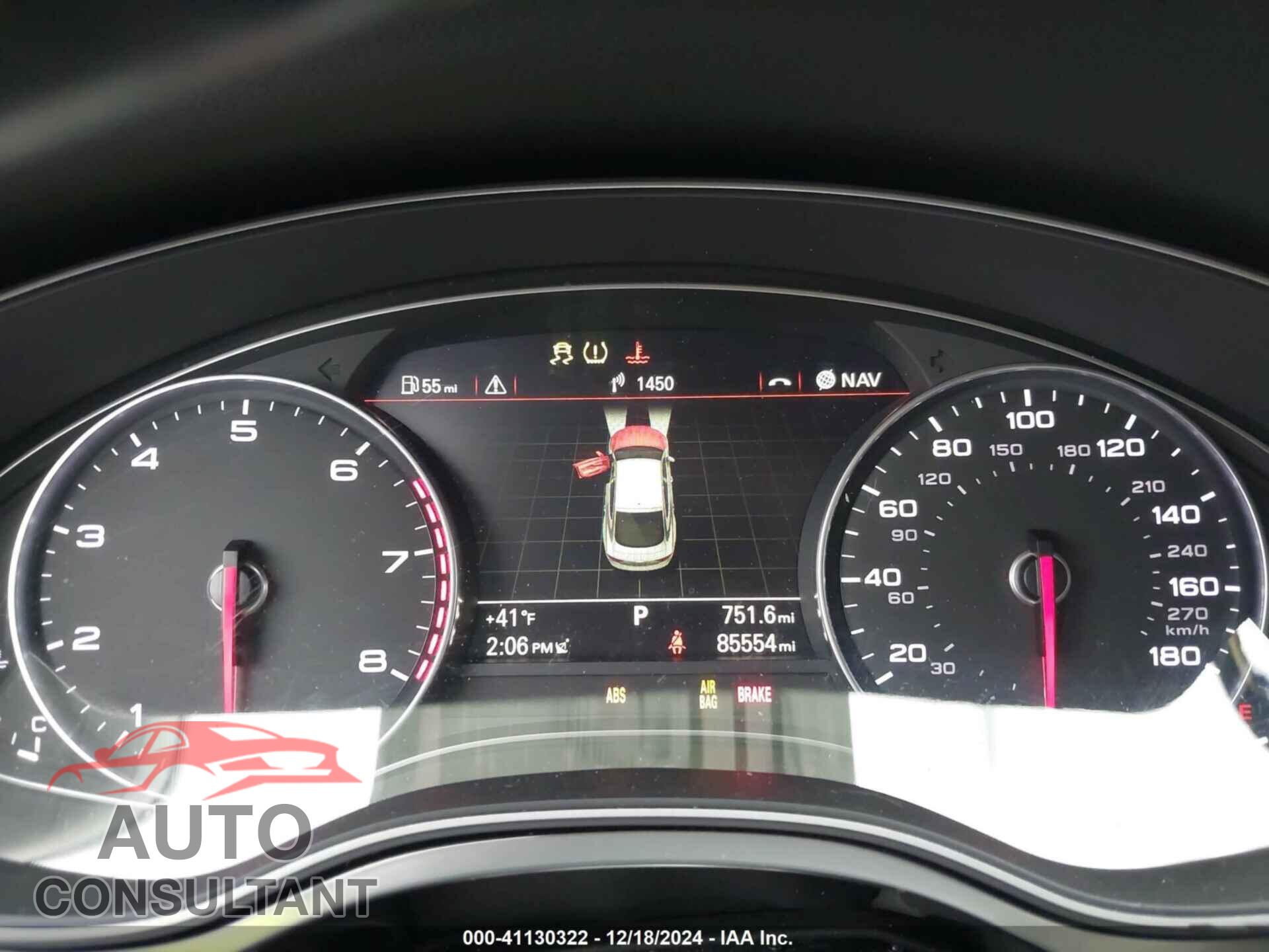 AUDI A7 2013 - WAUYGAFC9DN013552
