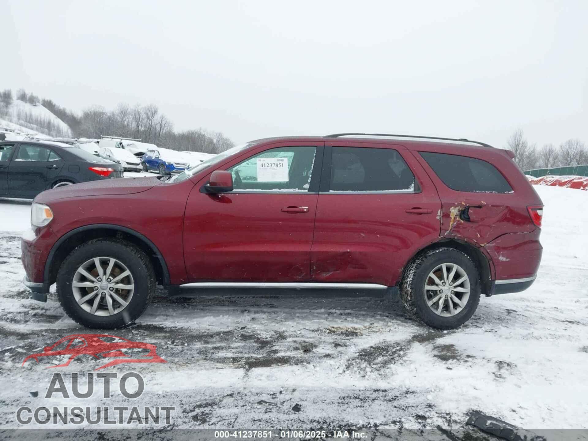 DODGE DURANGO 2017 - 1C4RDJAG3HC623409