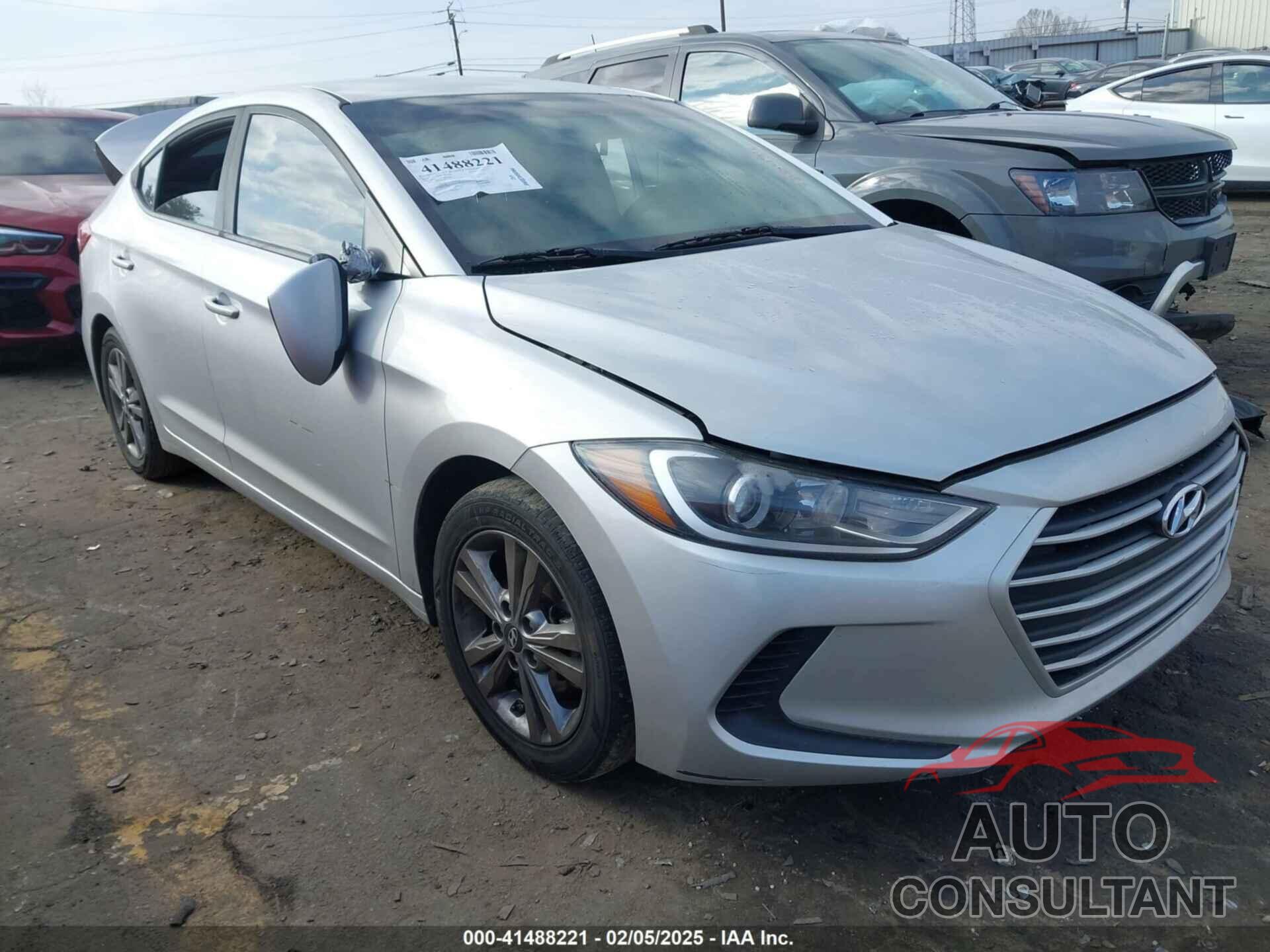 HYUNDAI ELANTRA 2018 - 5NPD84LF4JH322436