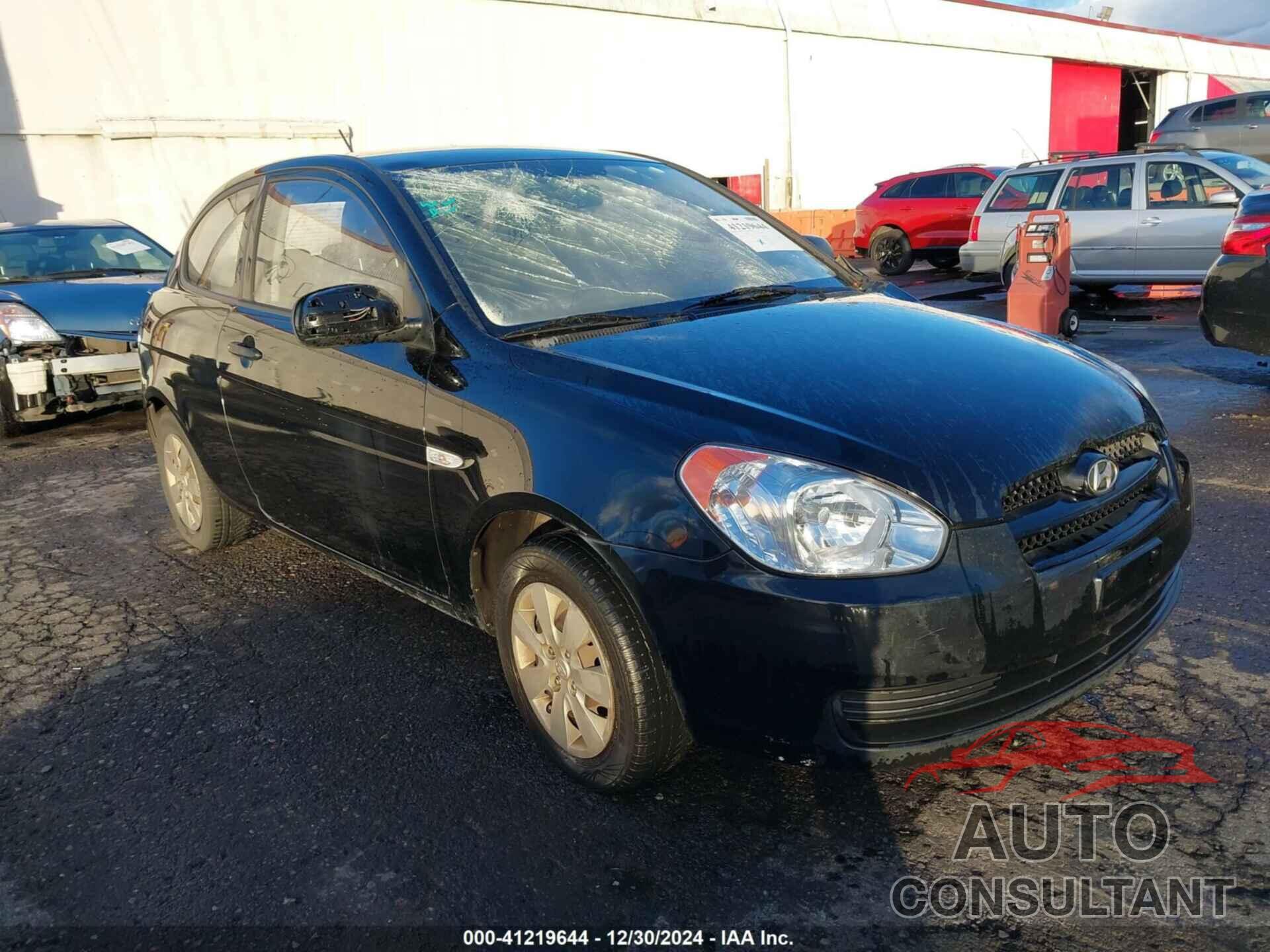 HYUNDAI ACCENT 2010 - KMHCM3AC8AU174092