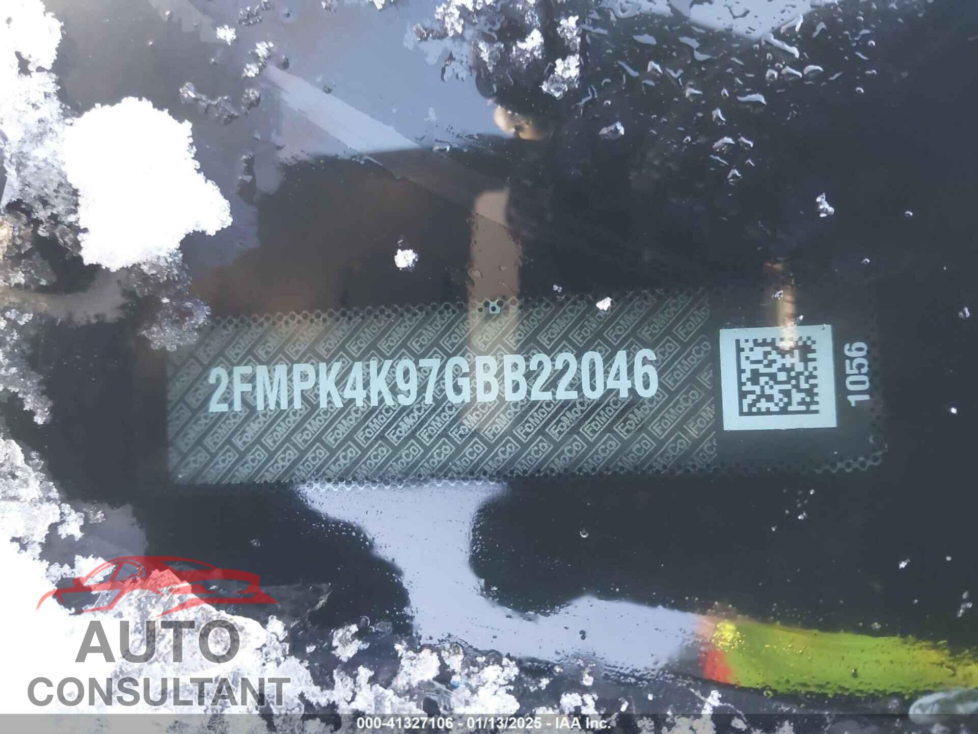 FORD EDGE 2016 - 2FMPK4K97GBB22046