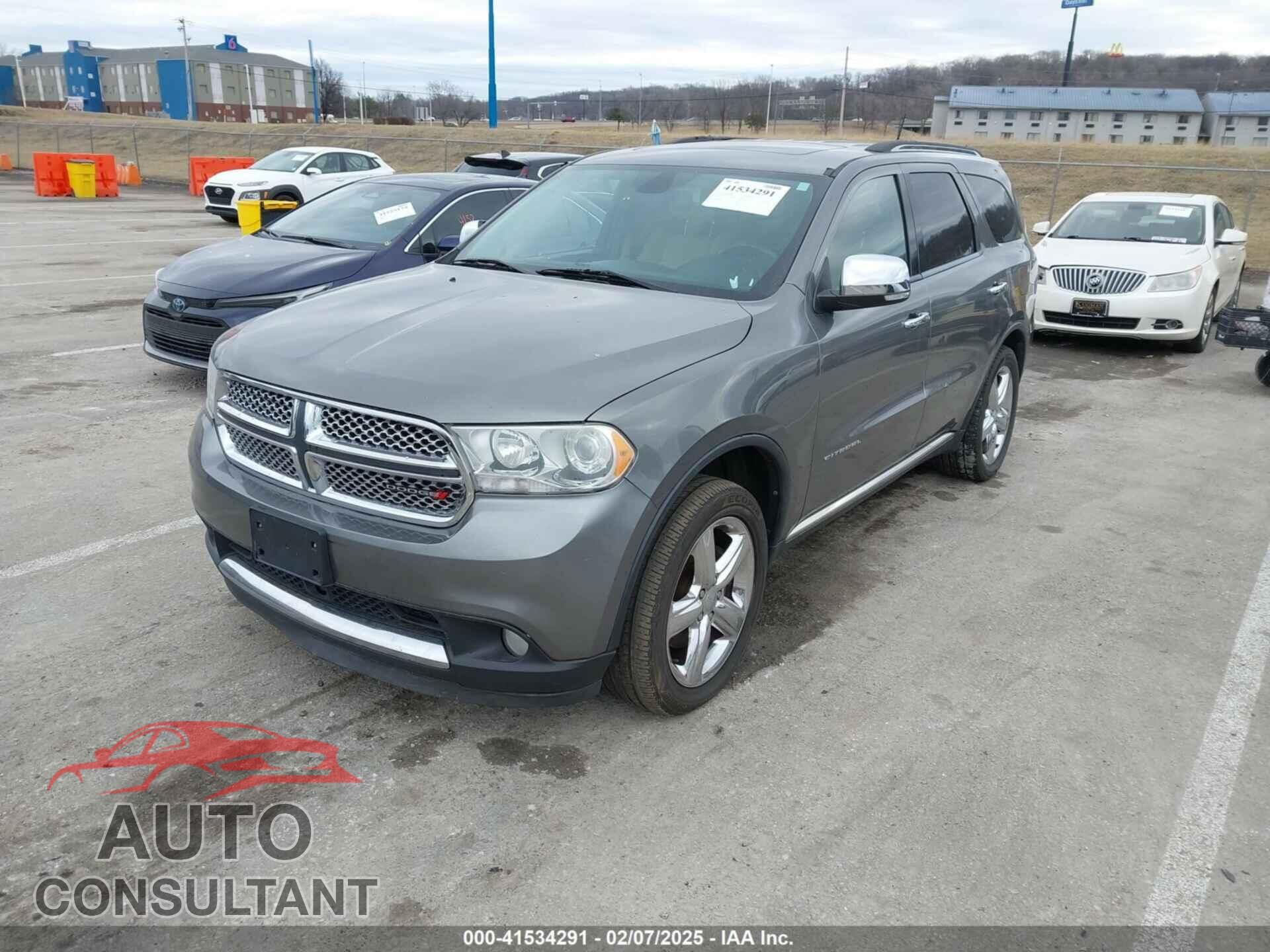 DODGE DURANGO 2012 - 1C4RDJEG2CC337960