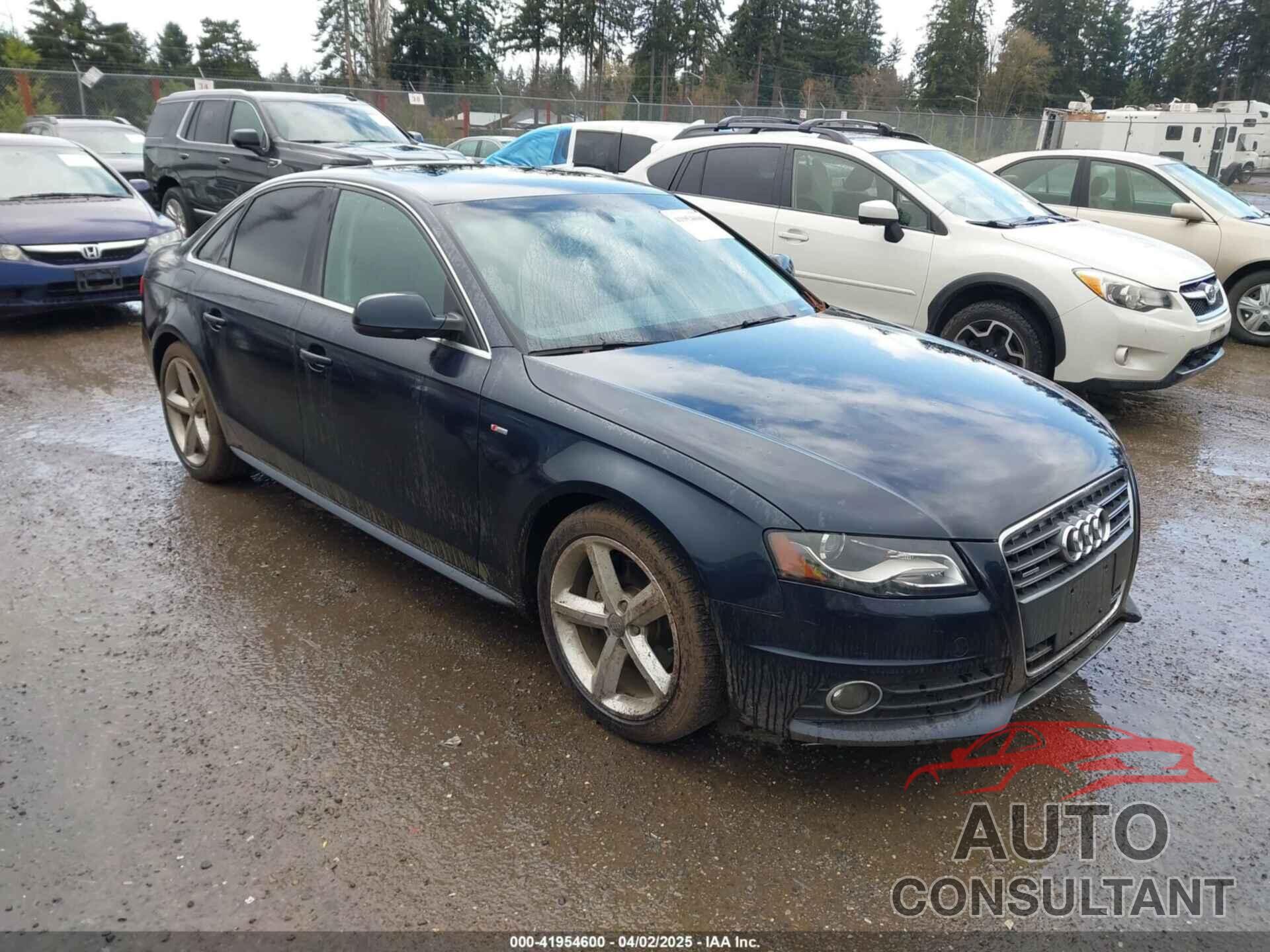 AUDI A4 2012 - WAUFFAFLXCA118729
