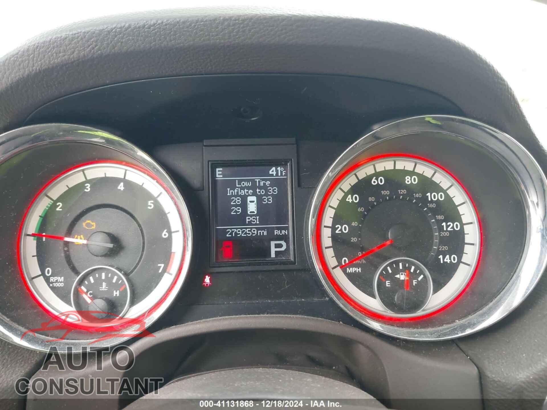 DODGE DURANGO 2013 - 1C4RDJDG4DC682894