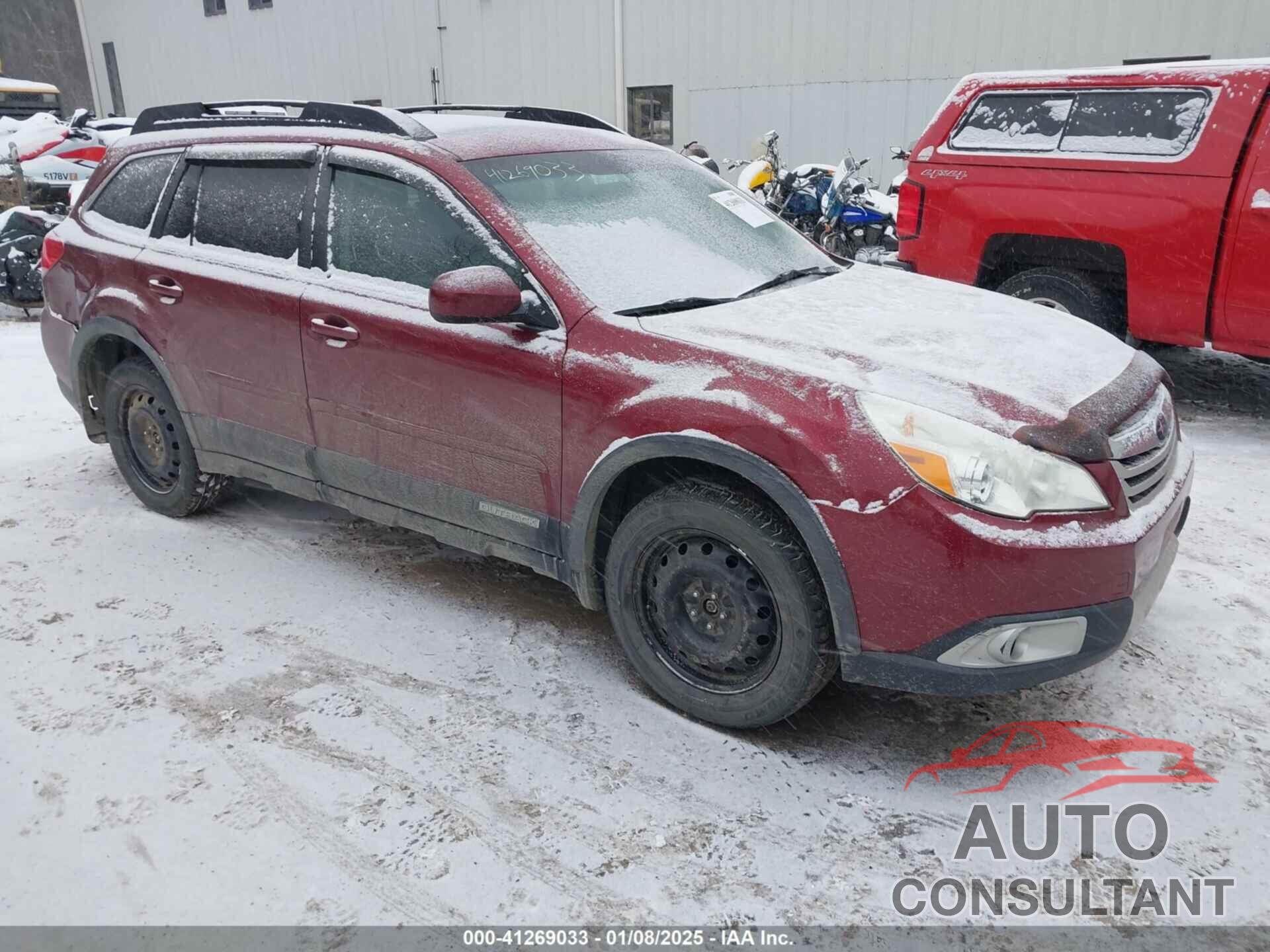 SUBARU OUTBACK 2011 - 4S4BRBLC9B3400538