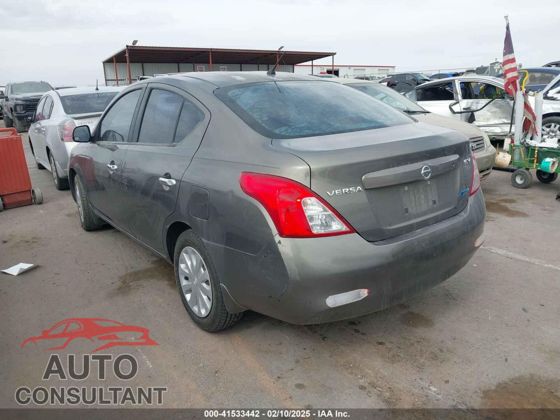 NISSAN VERSA 2012 - 3N1CN7AP1CL928896