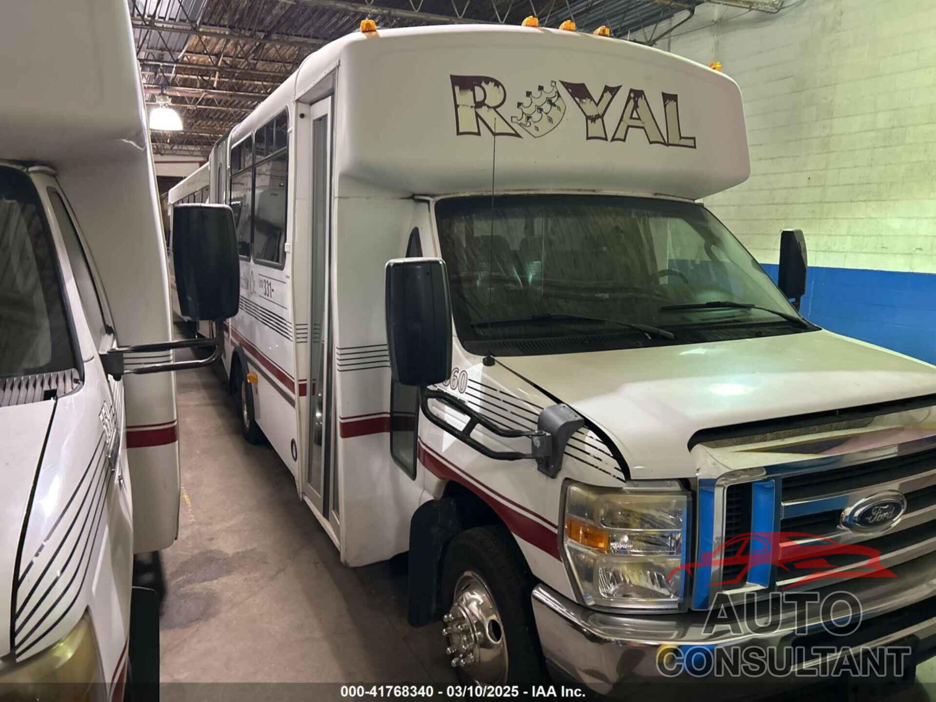FORD E-350 CUTAWAY 2010 - 1FDEE3FLXADA20921
