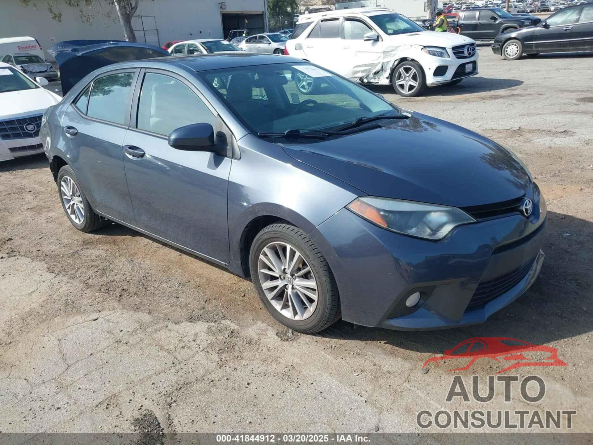 TOYOTA COROLLA 2014 - 5YFBURHE4EP087173