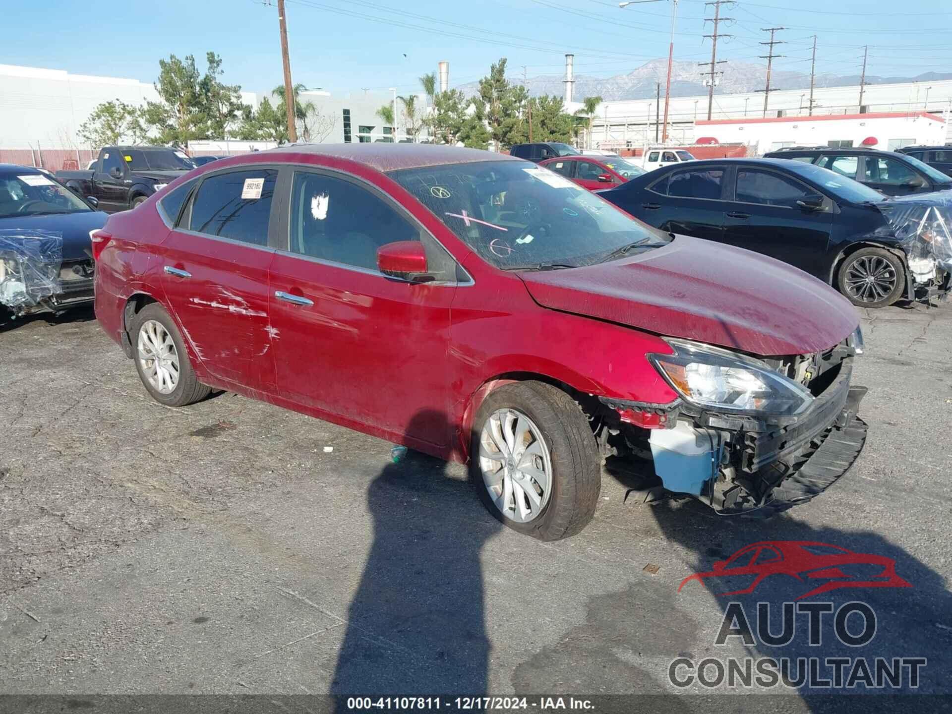 NISSAN SENTRA 2019 - 3N1AB7AP6KY377270