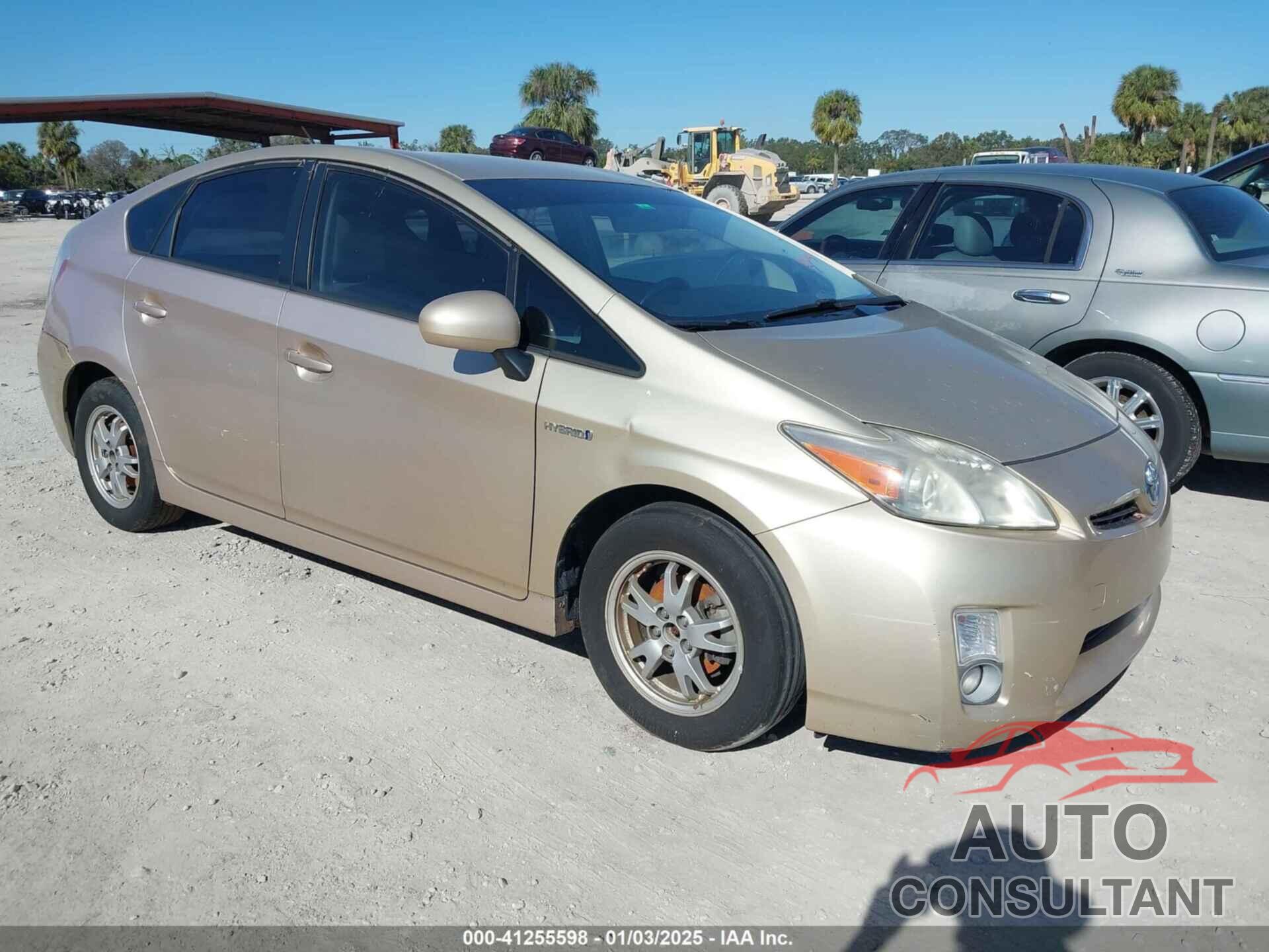 TOYOTA PRIUS 2011 - JTDKN3DU3B1431079