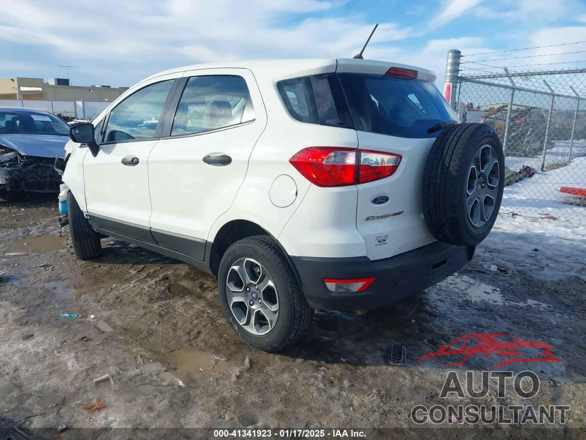FORD ECOSPORT 2018 - MAJ6P1SLXJC174537