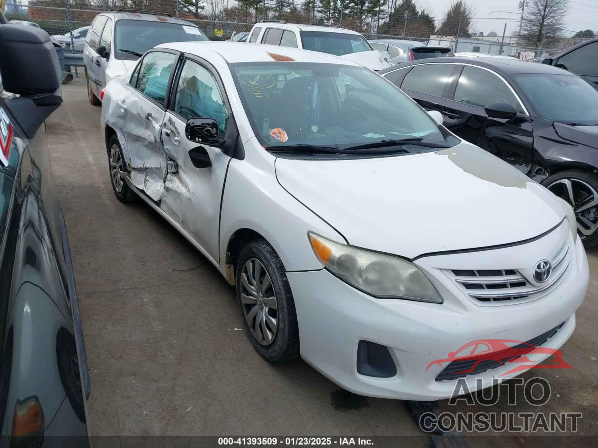 TOYOTA COROLLA 2013 - 5YFBU4EE6DP101760