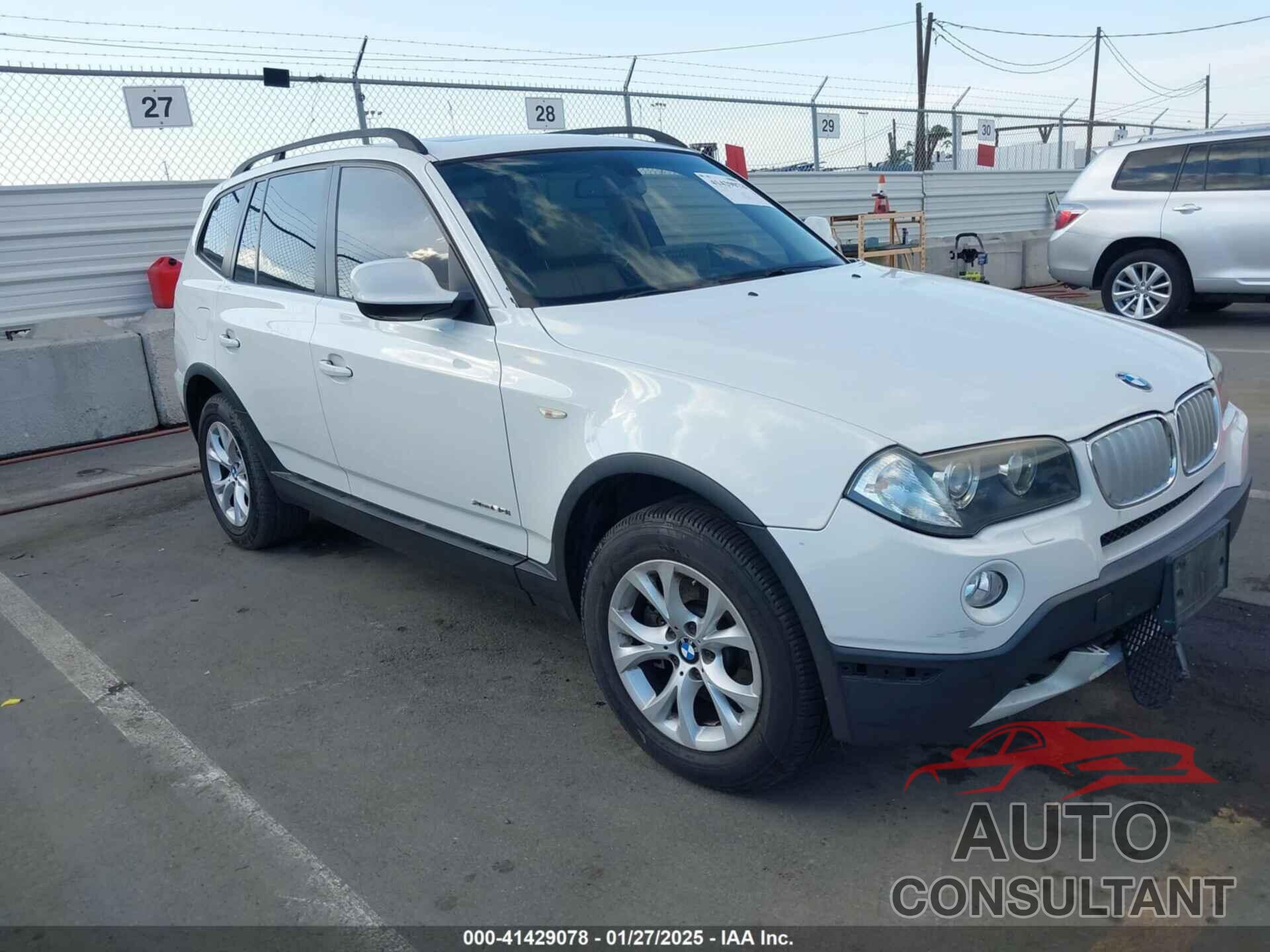 BMW X3 2010 - WBXPC9C45AWJ35940