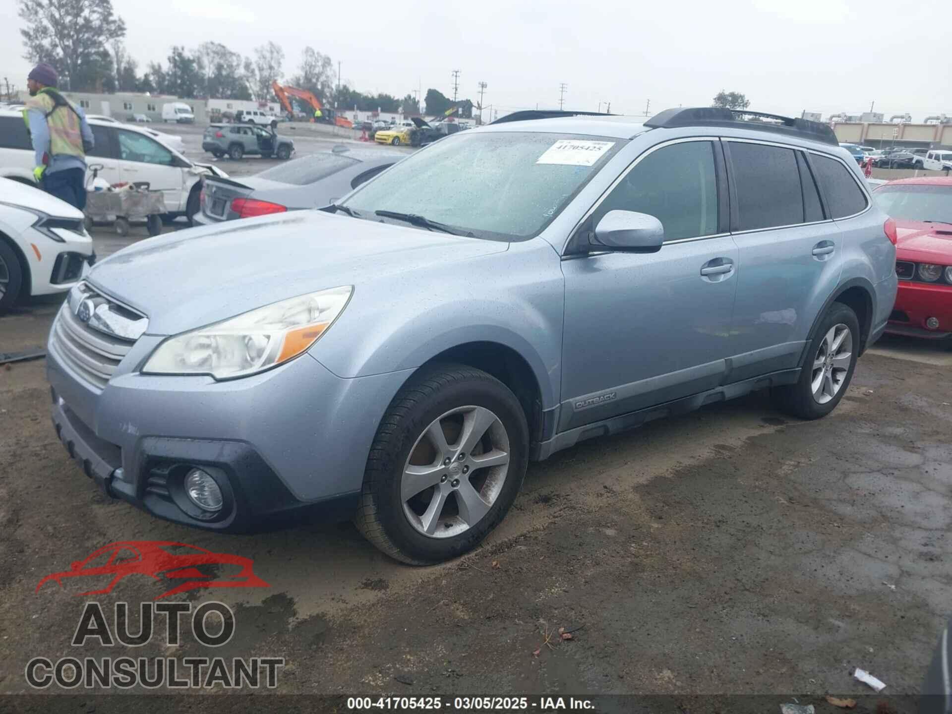 SUBARU OUTBACK 2014 - 4S4BRBNC8E3316034