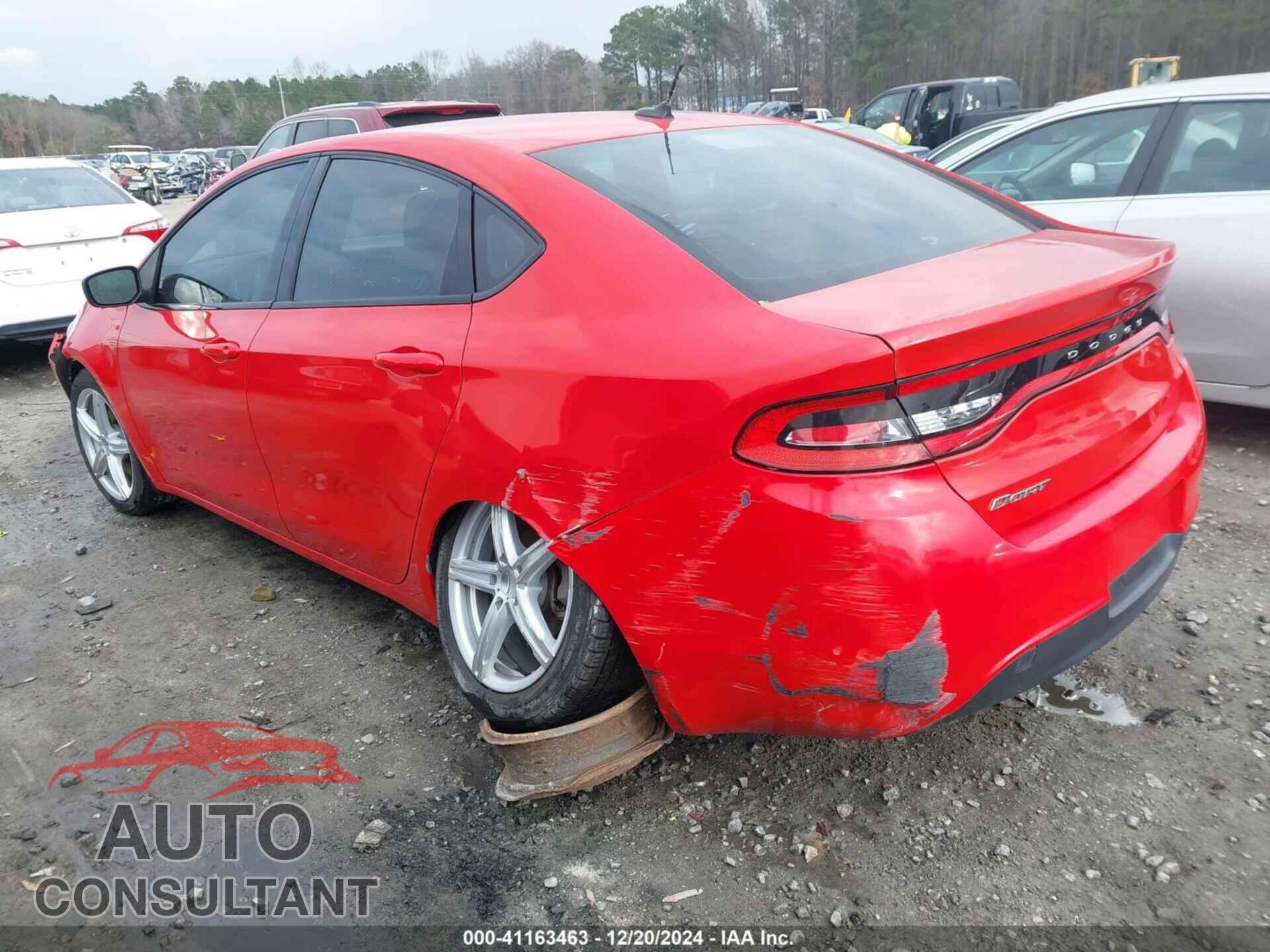 DODGE DART 2016 - 1C3CDFAA7GD736405
