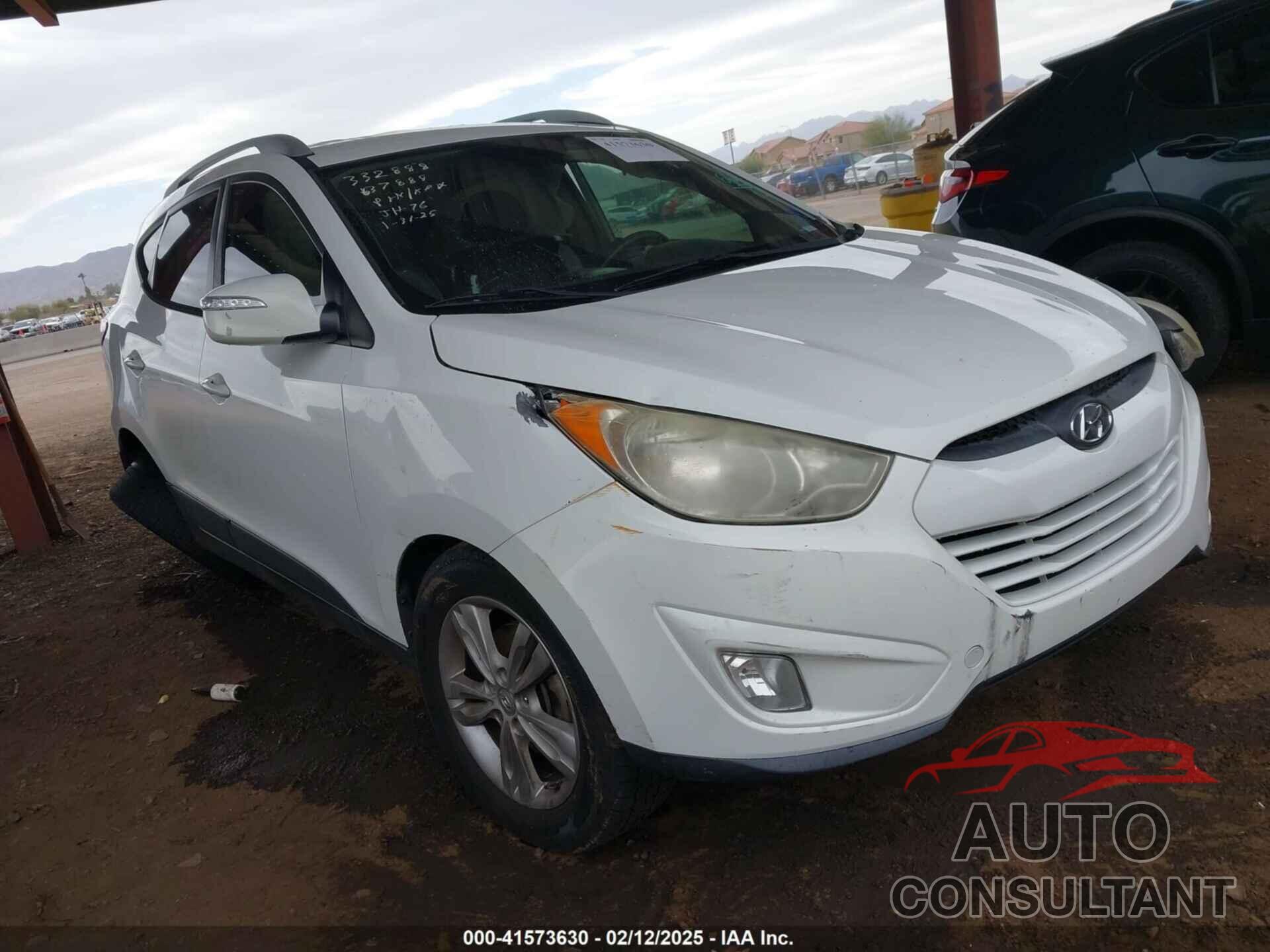 HYUNDAI TUCSON 2013 - KM8JU3AC4DU637888