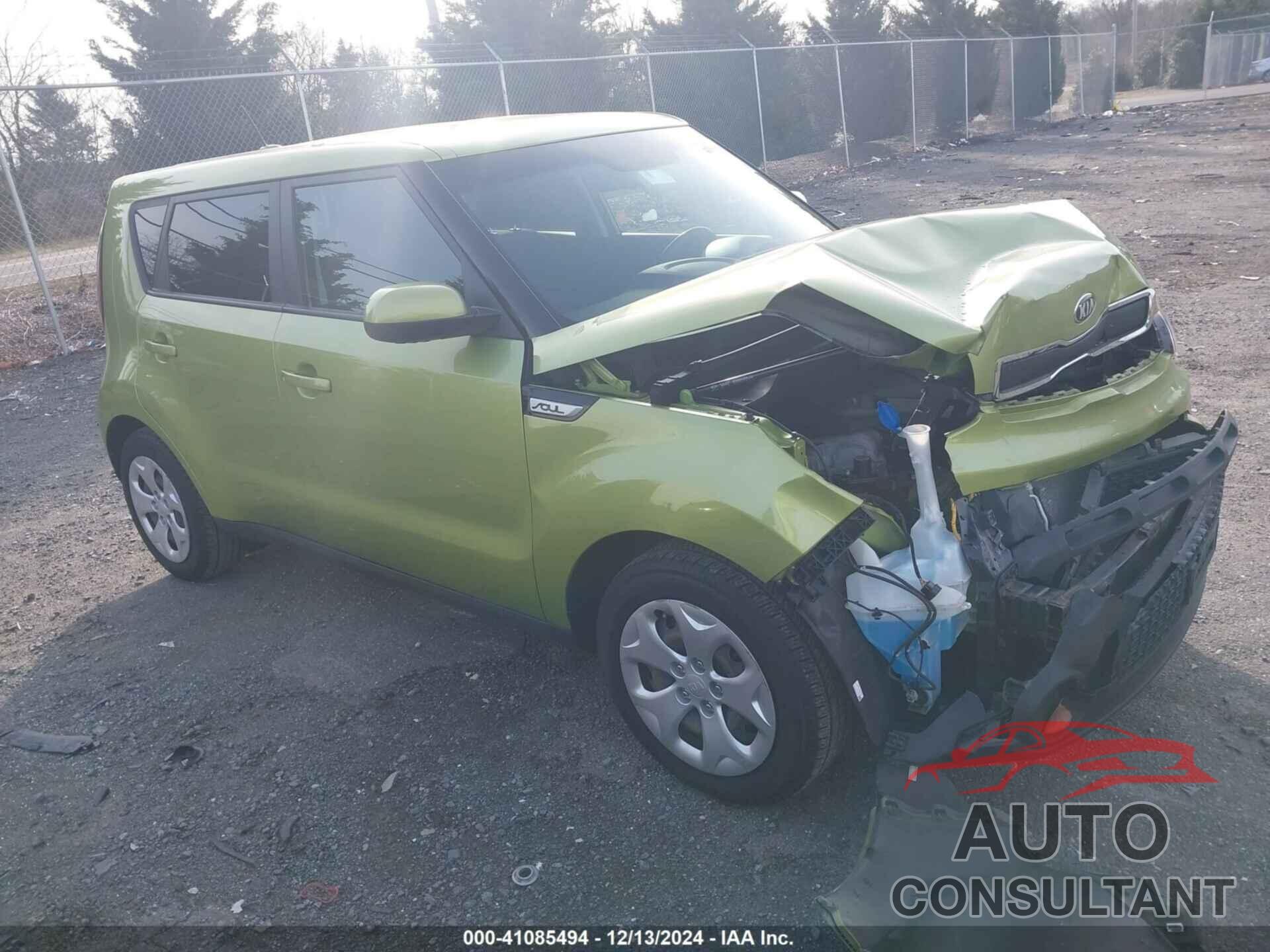 KIA SOUL 2015 - KNDJN2A29F7813998