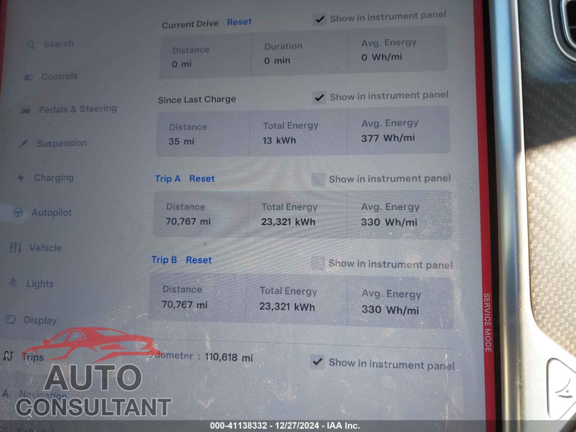 TESLA MODEL S 2017 - 5YJSA1E20HF230401