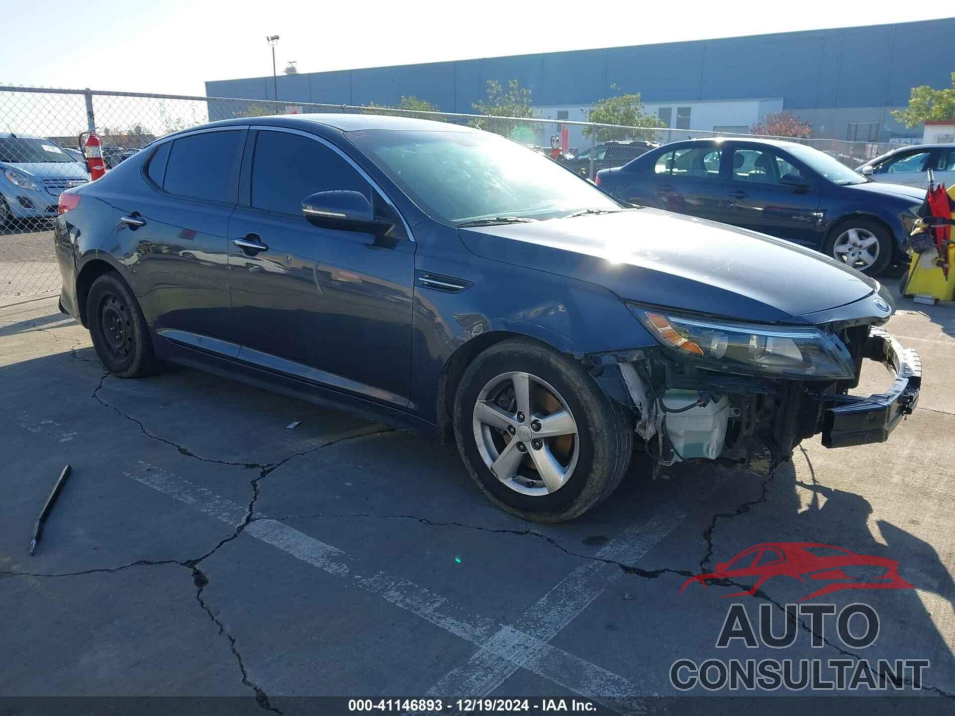 KIA OPTIMA 2015 - KNAGM4A70F5611600