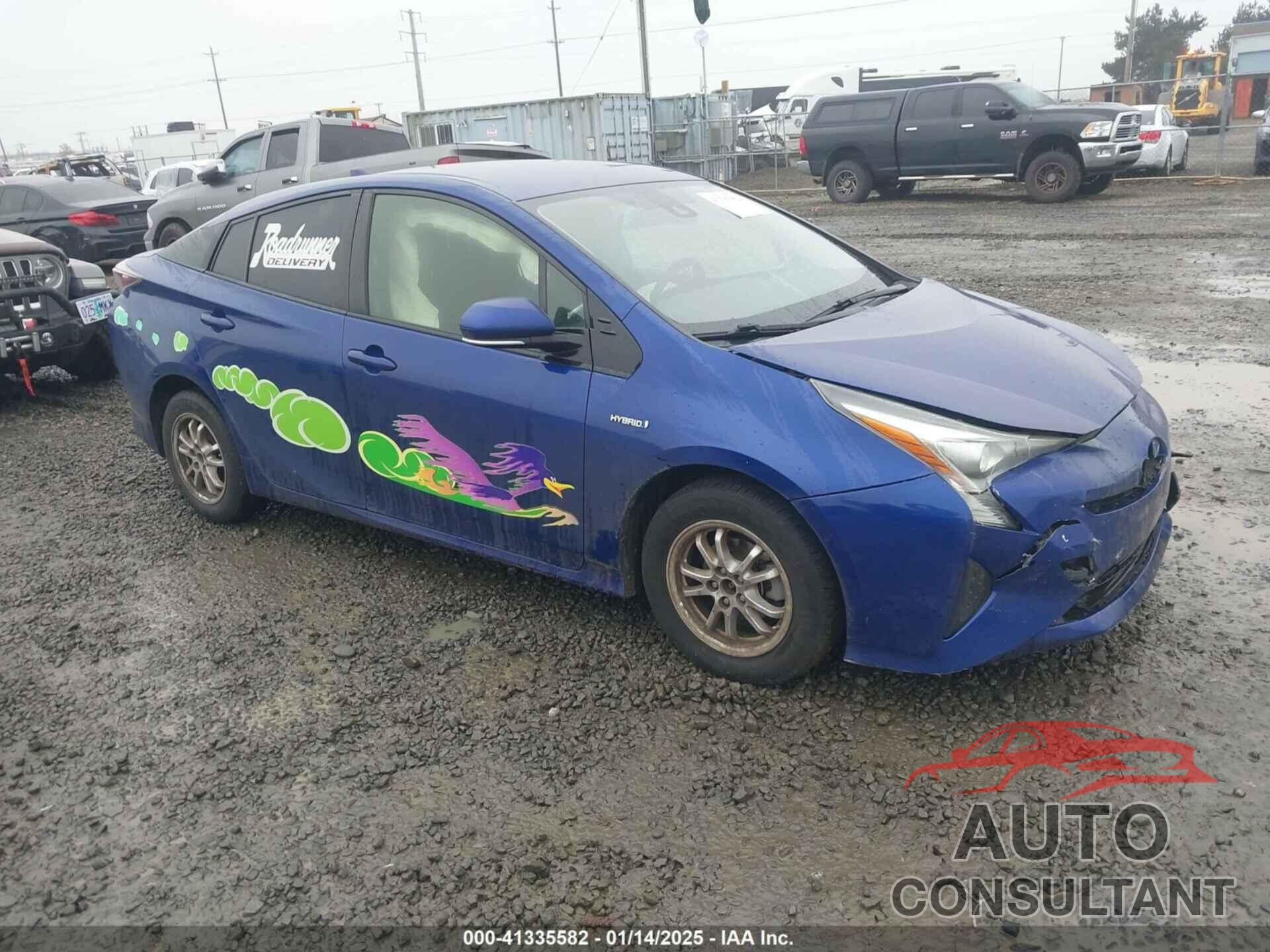 TOYOTA PRIUS 2018 - JTDKBRFU3J3071016
