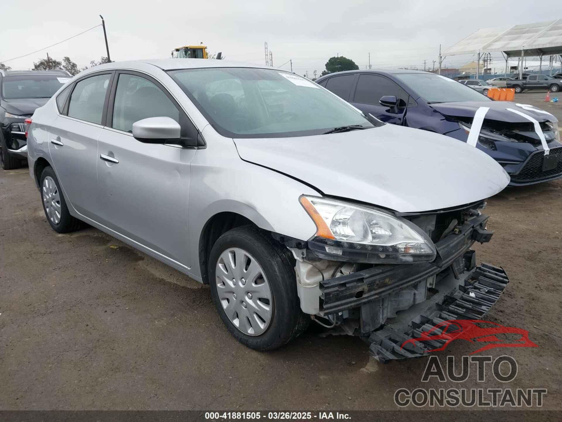 NISSAN SENTRA 2015 - 3N1AB7AP9FY248042