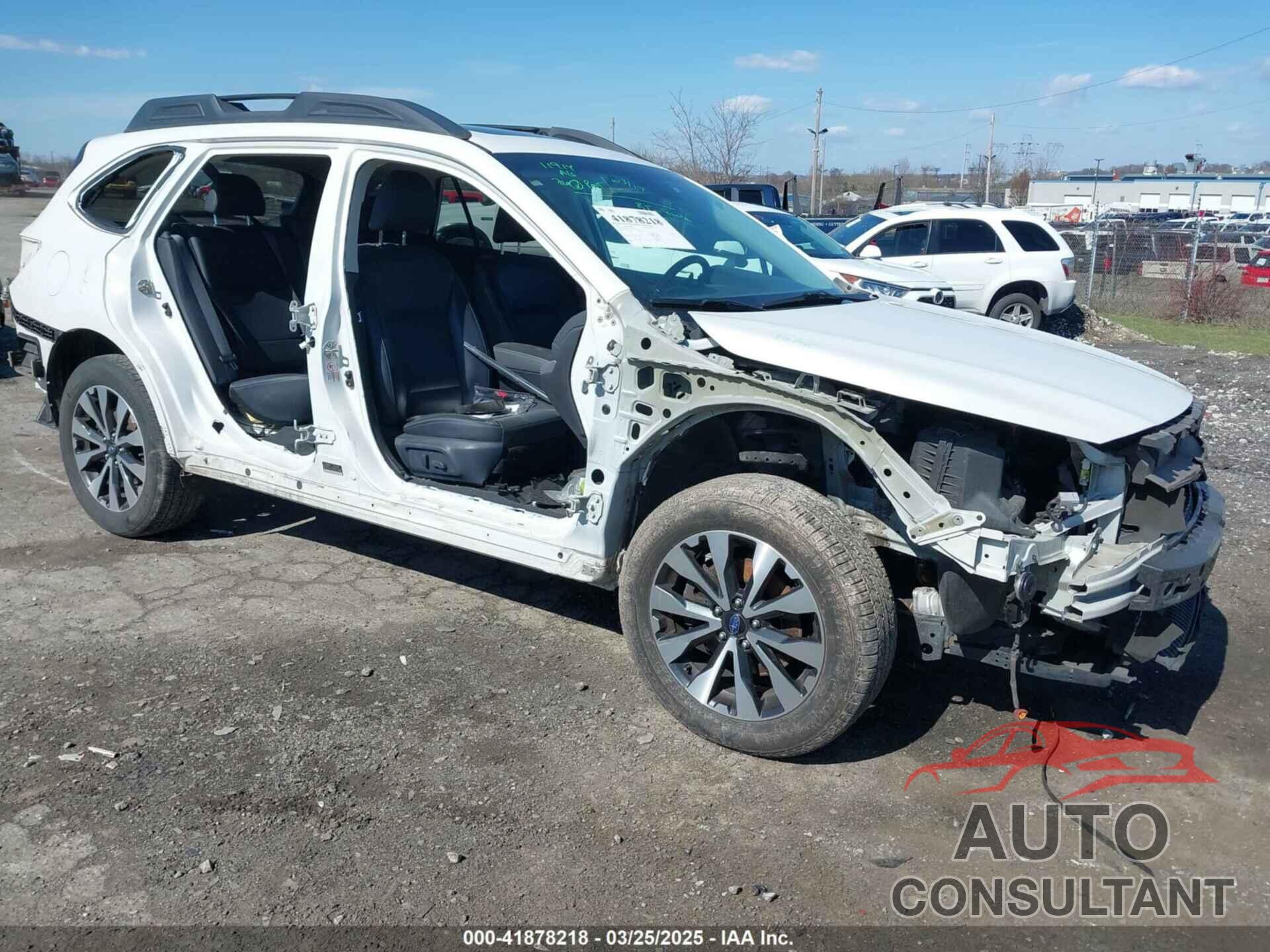 SUBARU OUTBACK 2017 - 4S4BSANC7H3341882