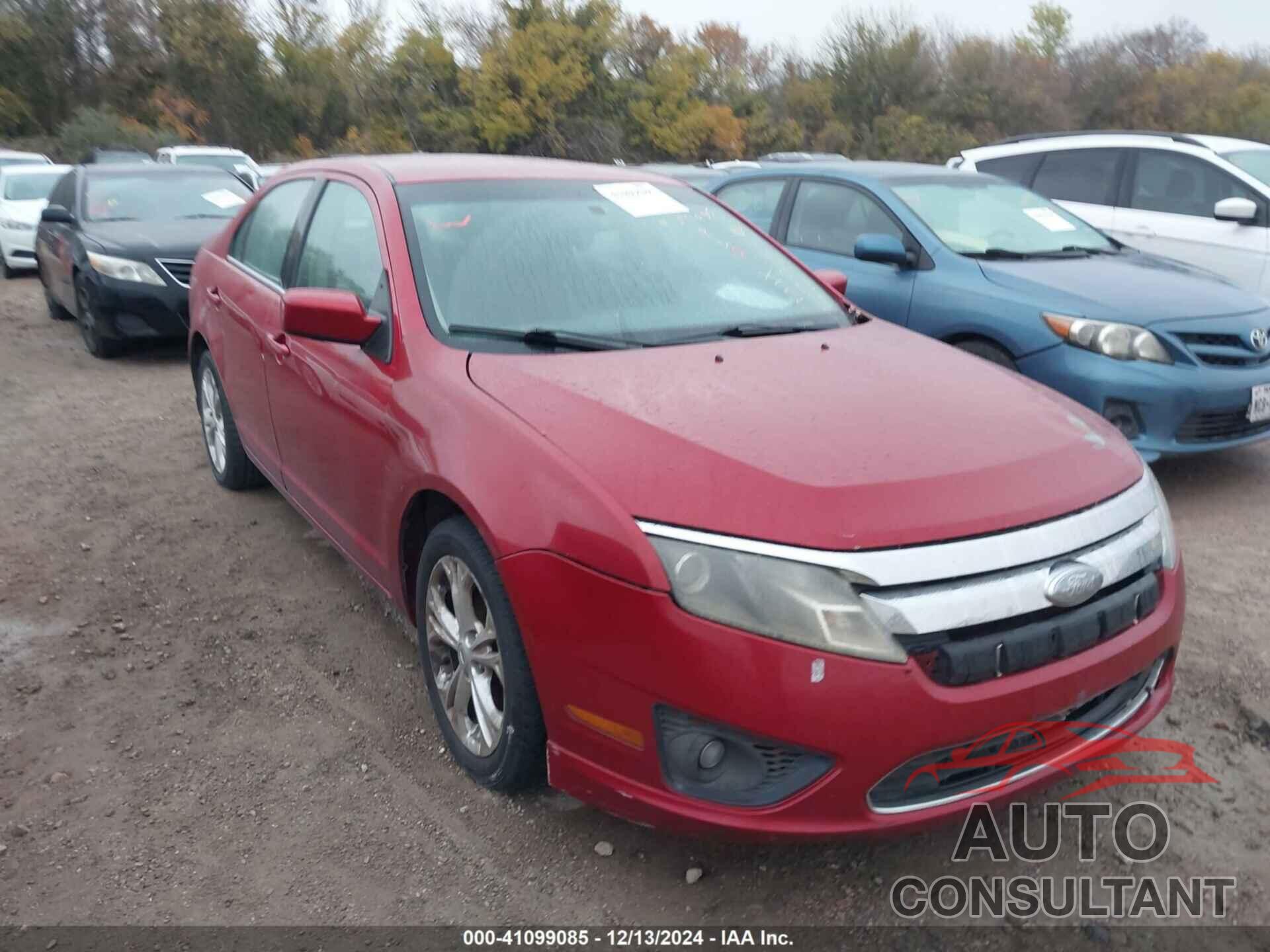 FORD FUSION 2012 - 3FAHP0HG5CR342943
