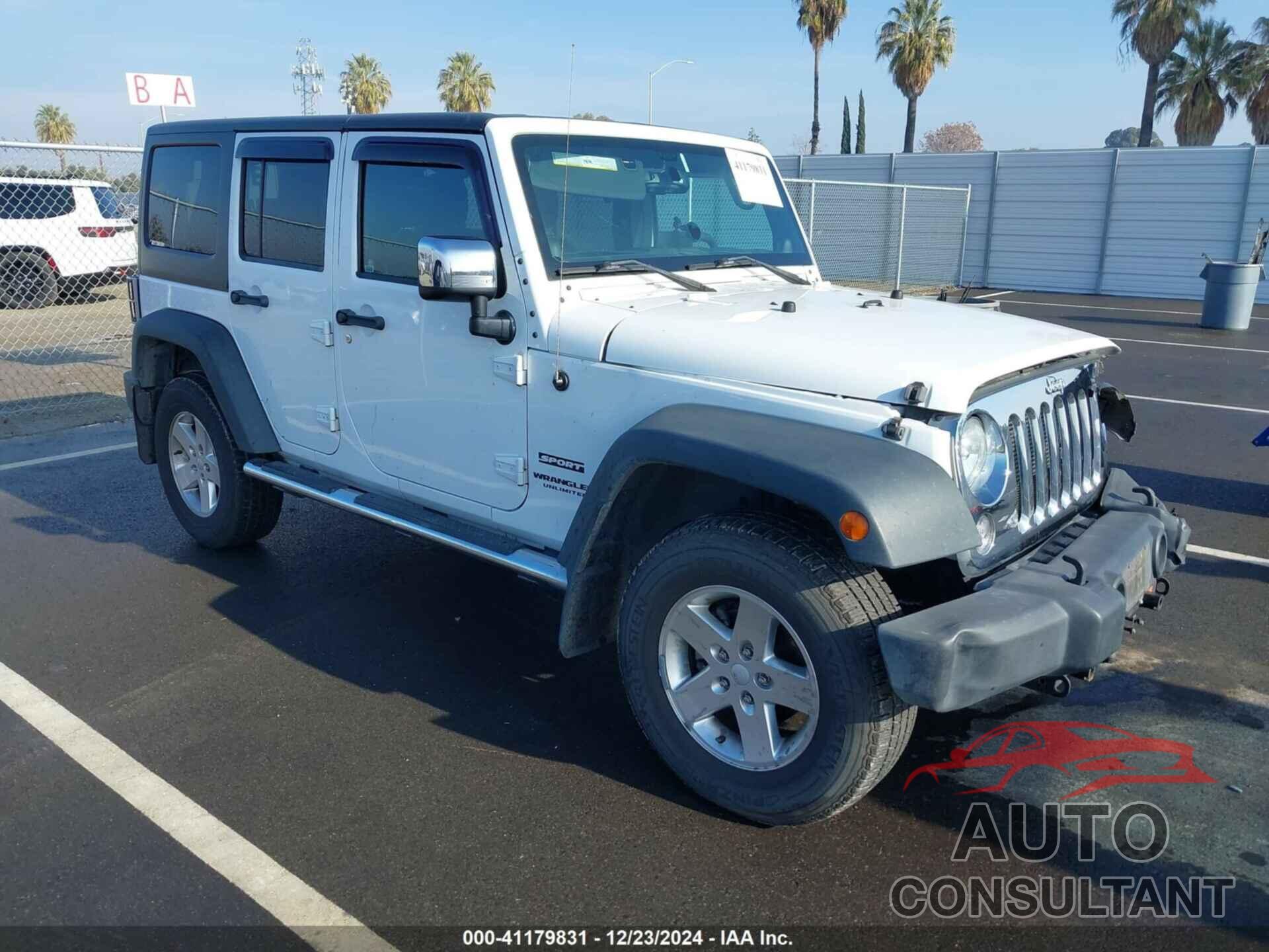 JEEP WRANGLER UNLIMITED 2014 - 1C4HJWDG7EL263439