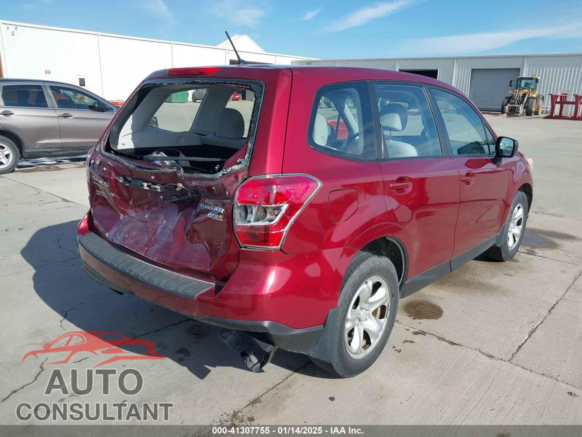 SUBARU FORESTER 2014 - JF2SJAAC8EH467536