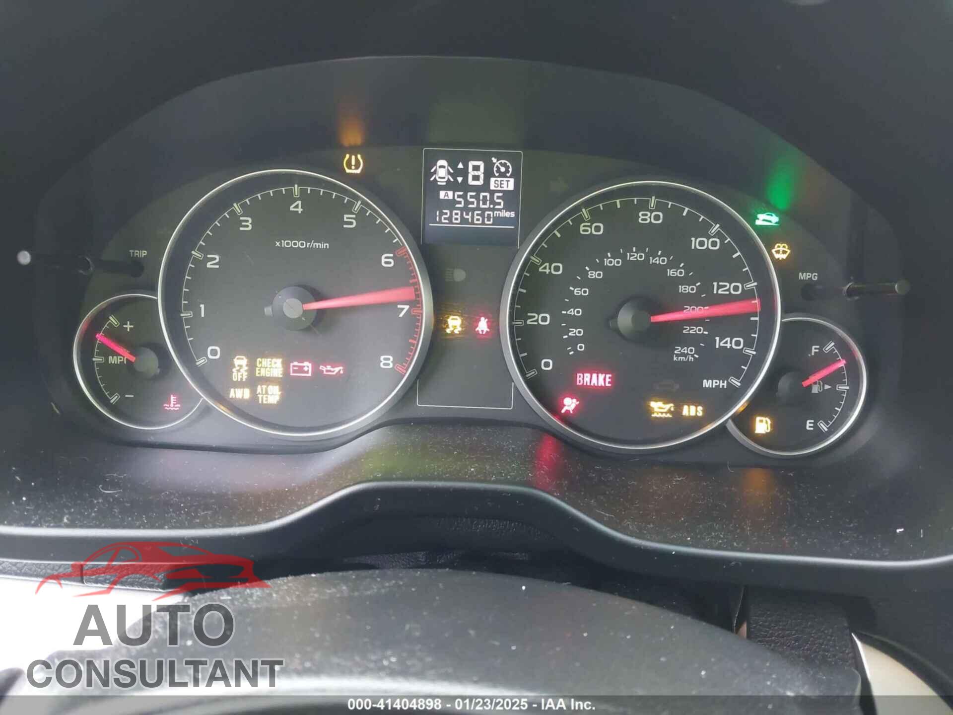 SUBARU LEGACY 2013 - 4S3BMCA63D3021284