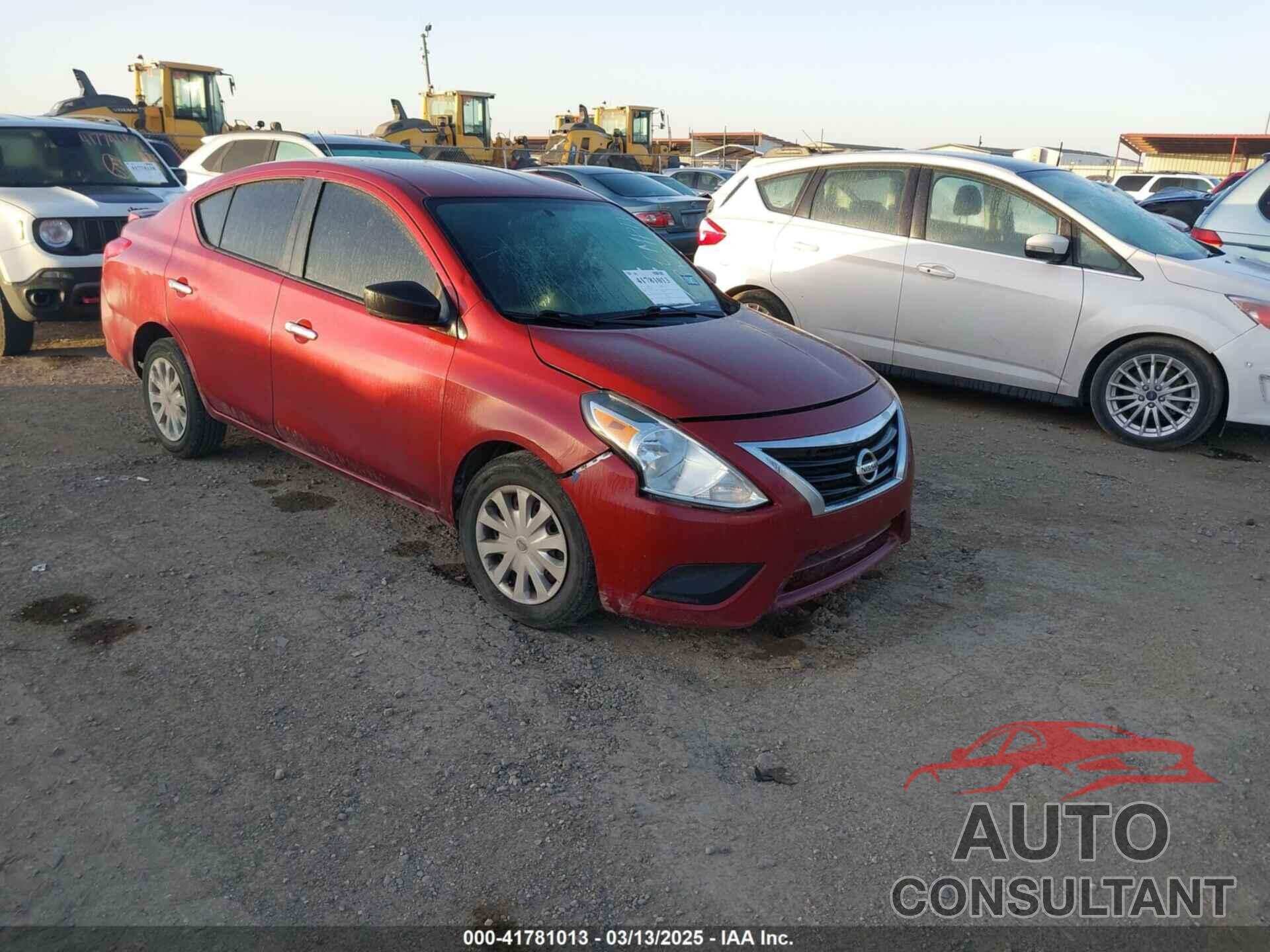 NISSAN VERSA 2019 - 3N1CN7AP9KL841097