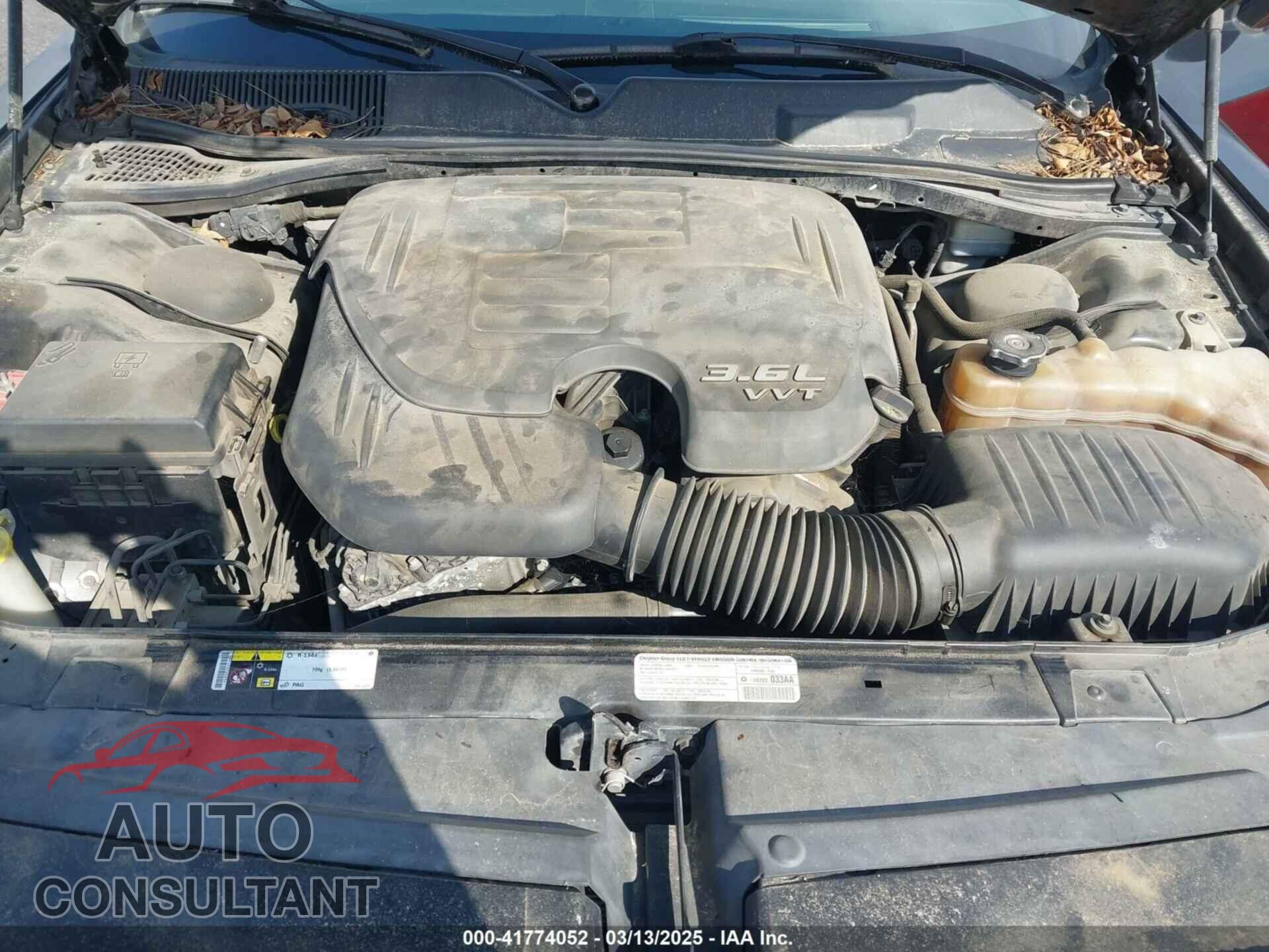 DODGE CHALLENGER 2013 - 2C3CDYAG3DH517925