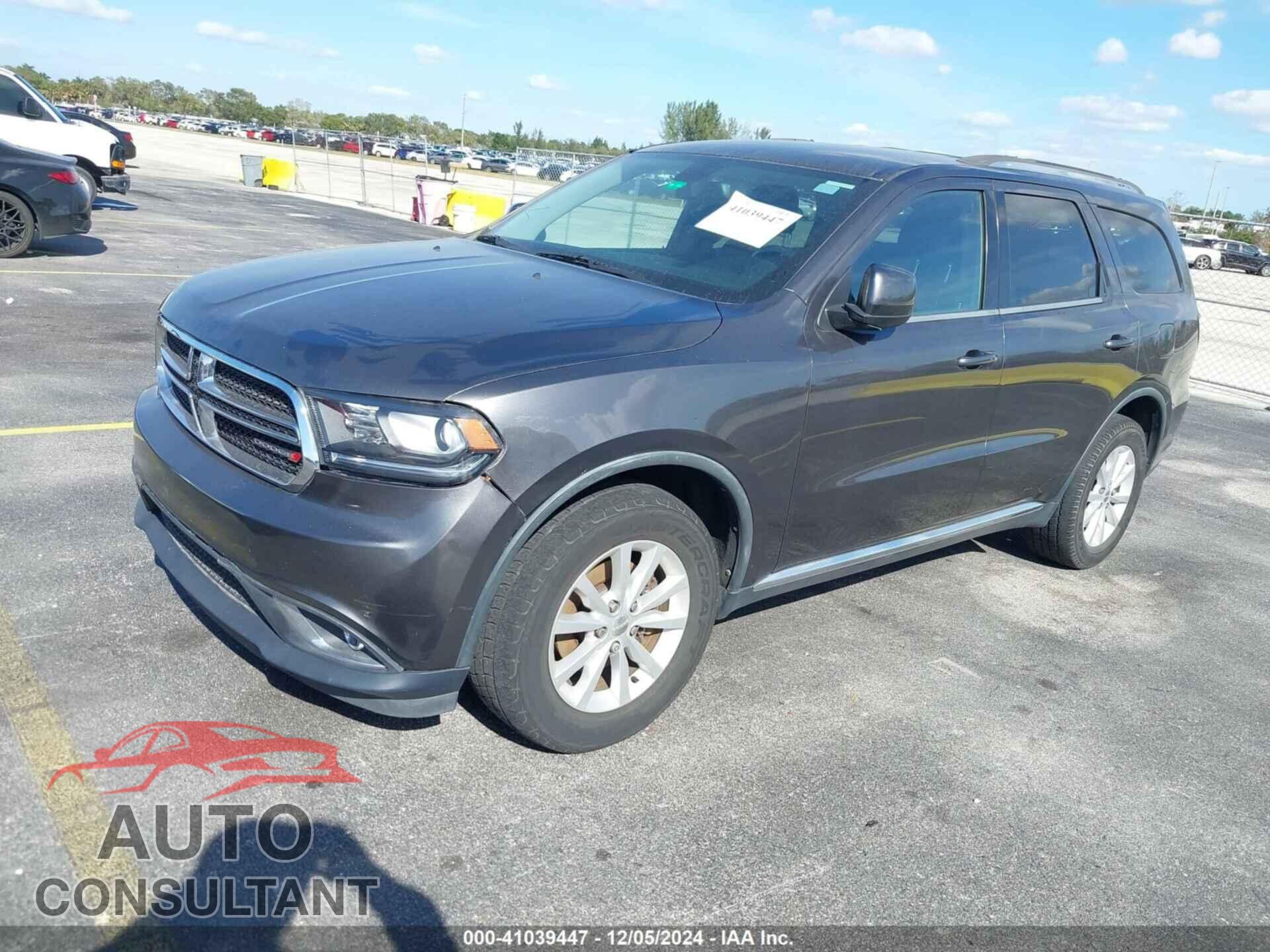DODGE DURANGO 2015 - 1C4RDJAG2FC223421