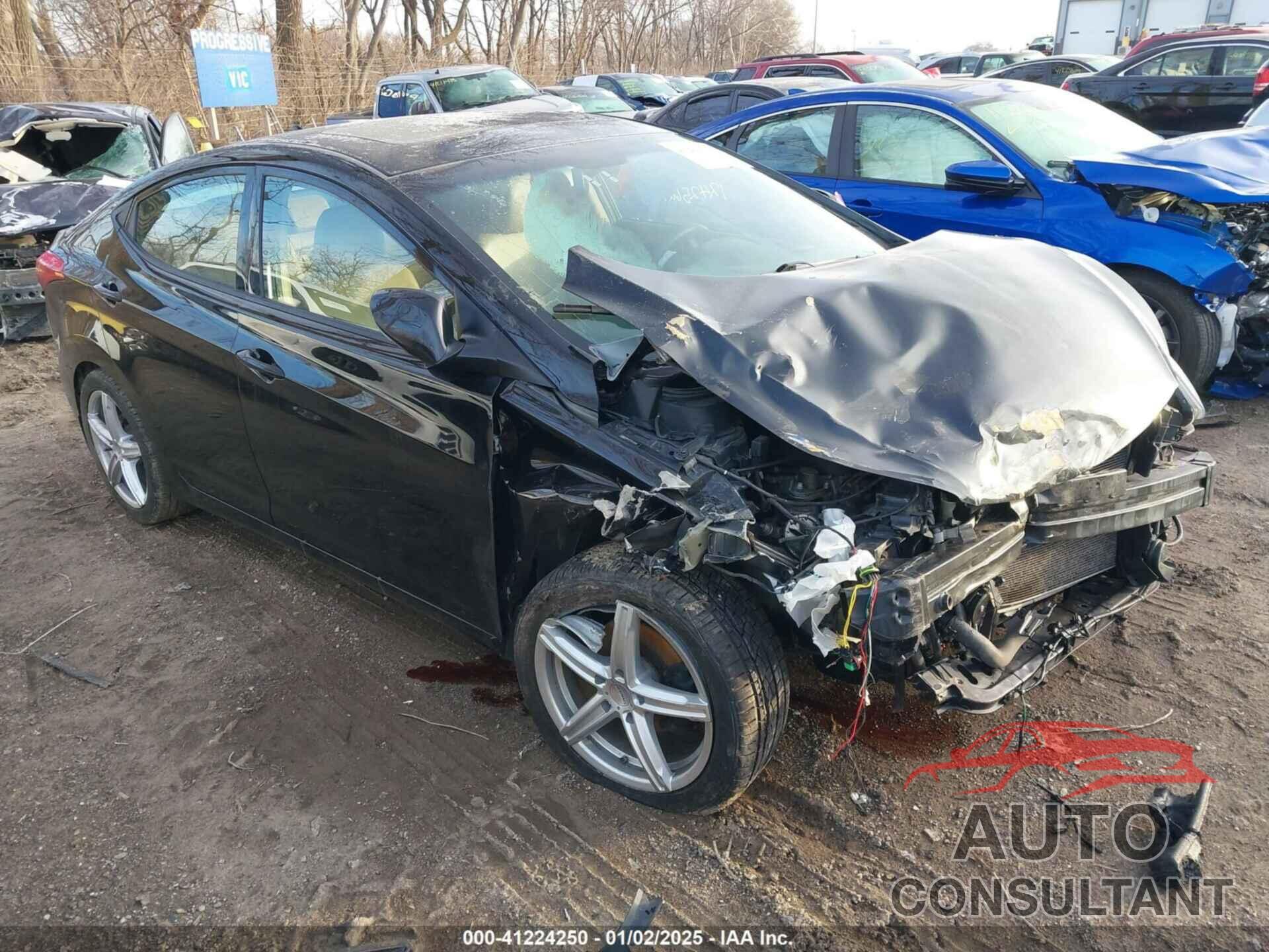 HYUNDAI ELANTRA 2013 - 5NPDH4AE0DH405019