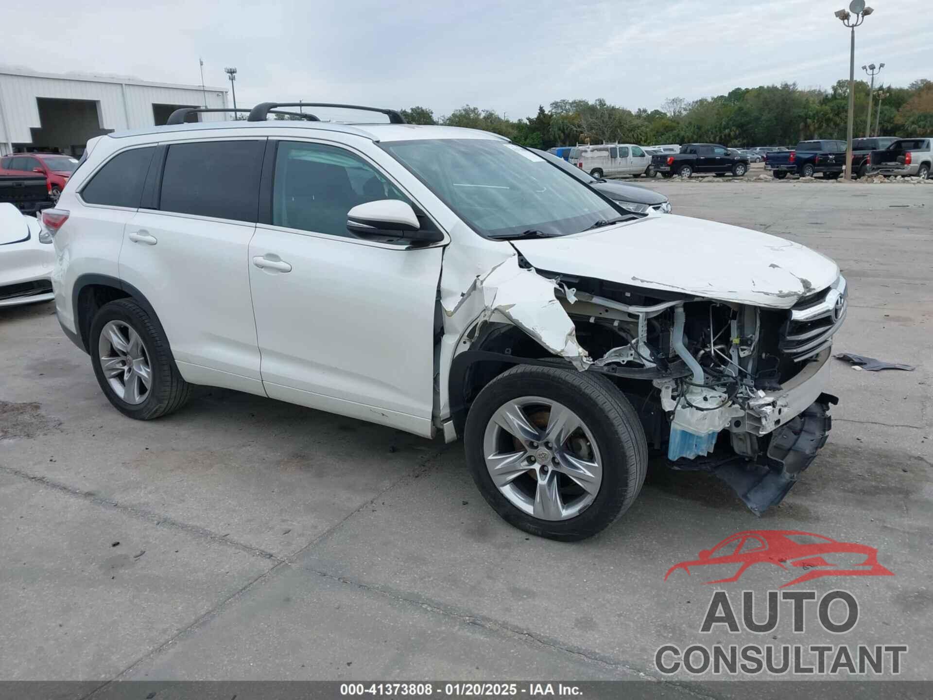 TOYOTA HIGHLANDER 2015 - 5TDYKRFHXFS105522