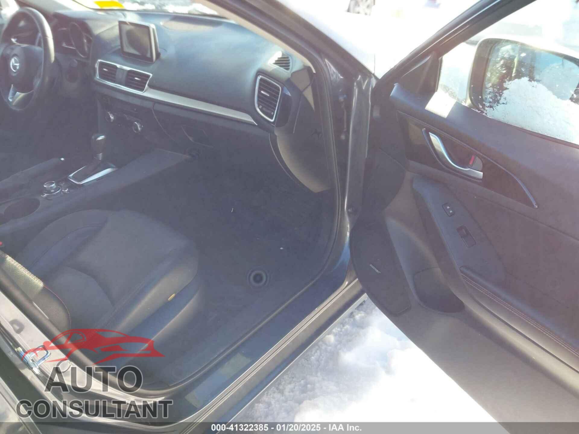MAZDA MAZDA3 2014 - JM1BM1W33E1107226