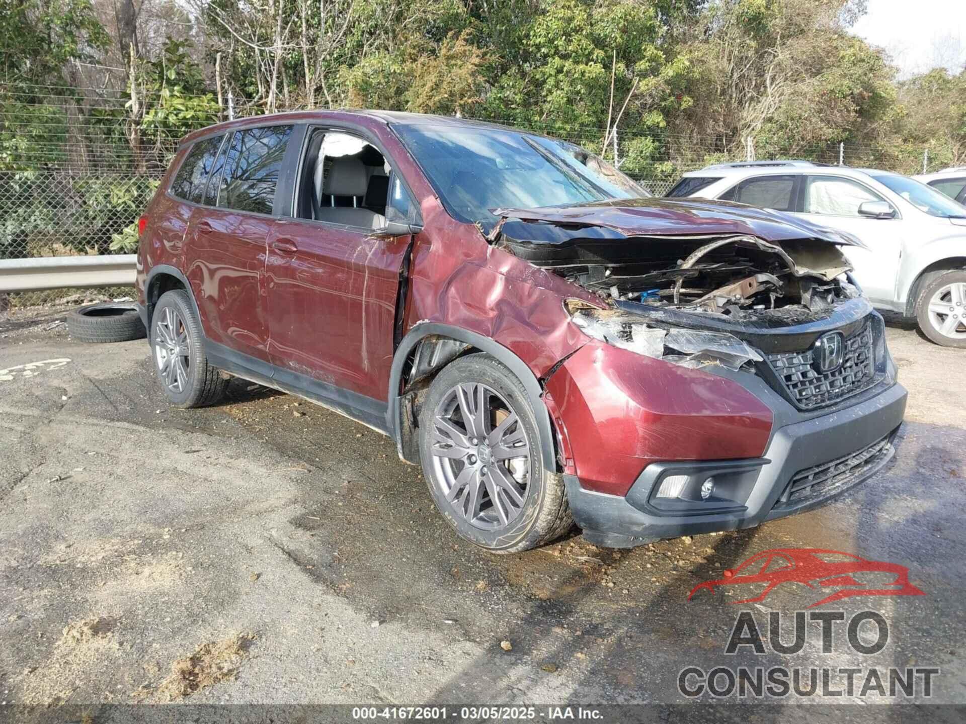 HONDA PASSPORT 2021 - 5FNYF7H55MB015305