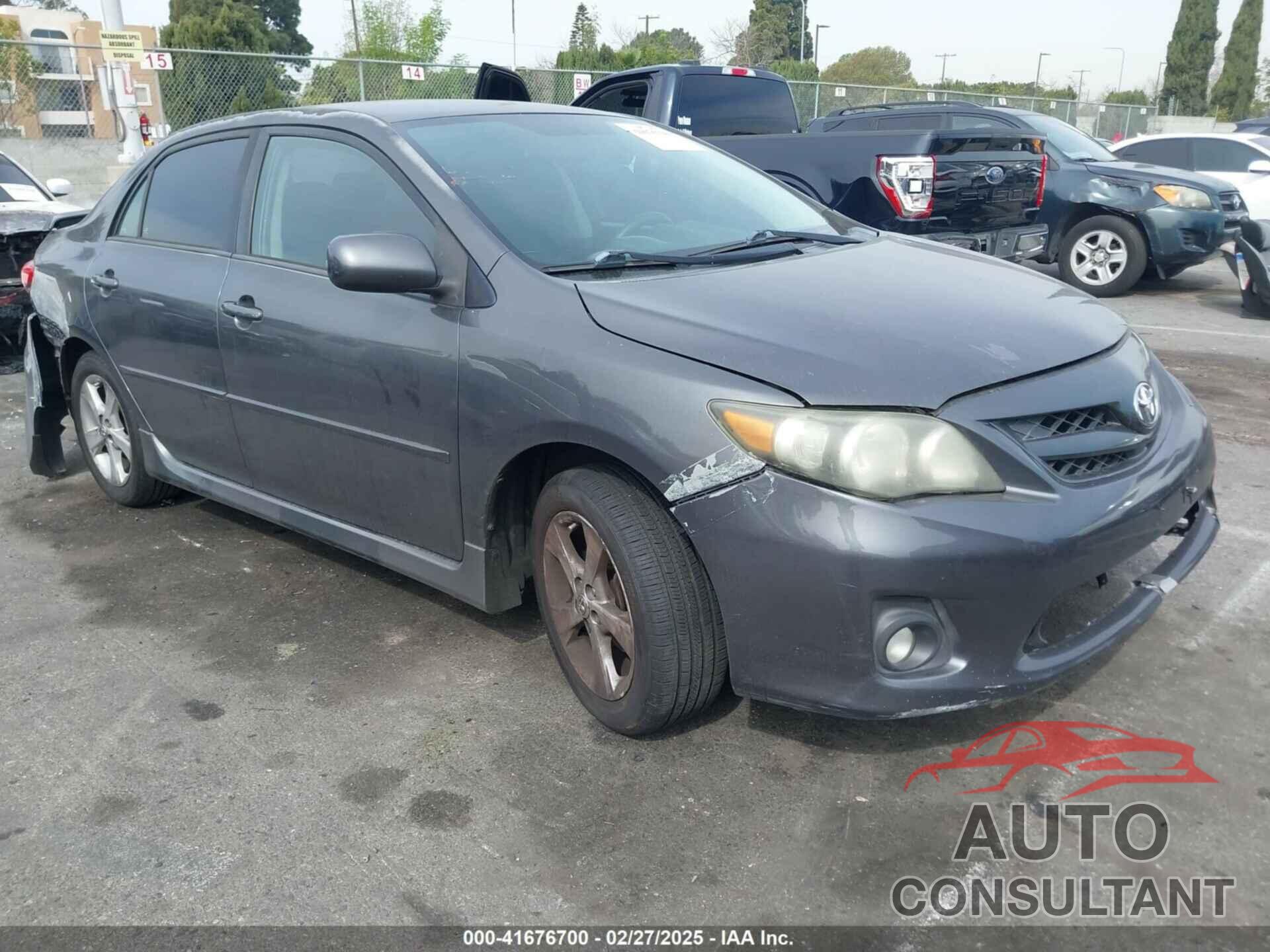 TOYOTA COROLLA 2012 - 2T1BU4EE1CC845958