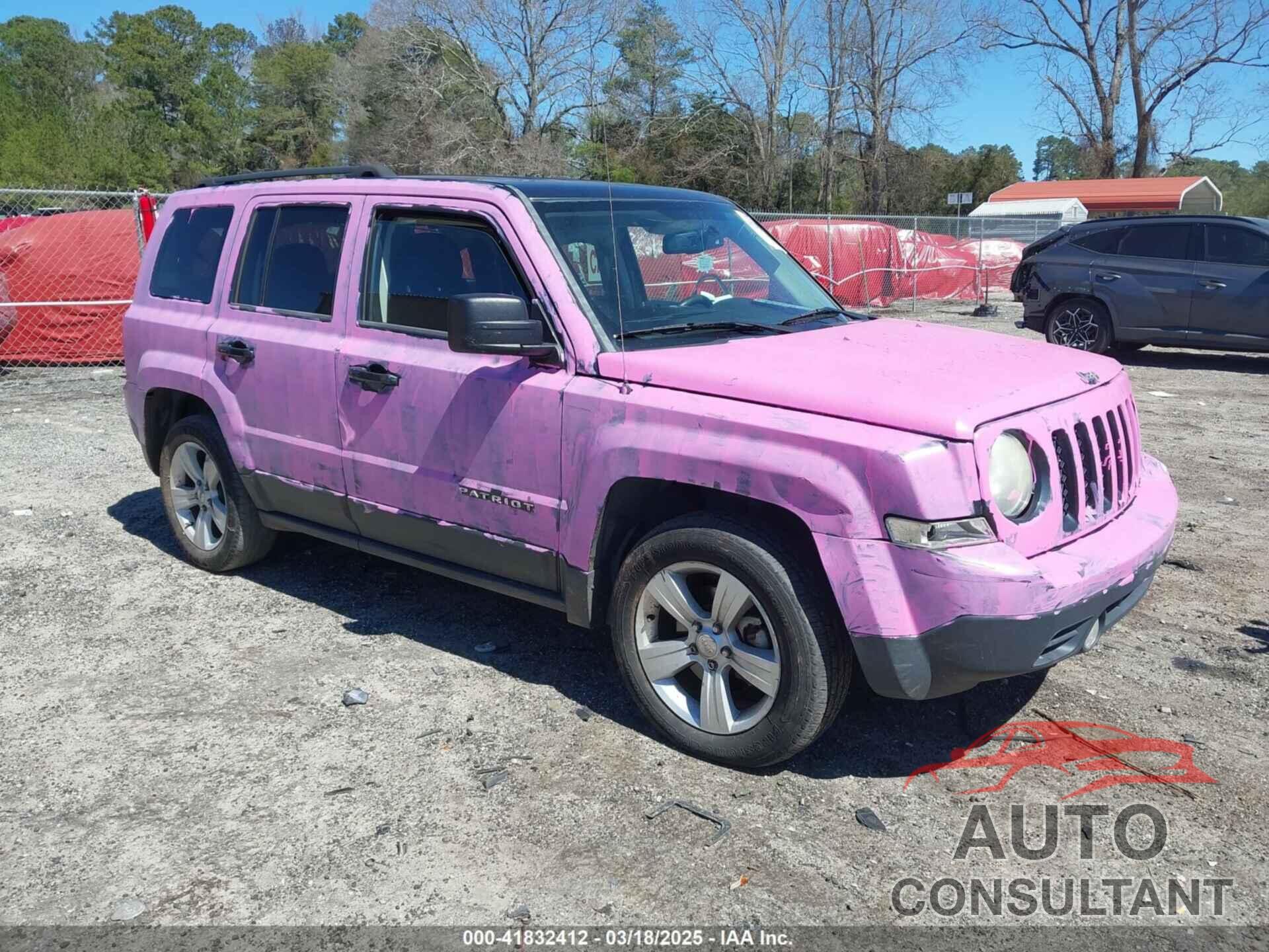 JEEP PATRIOT 2014 - 1C4NJPFBXED737646
