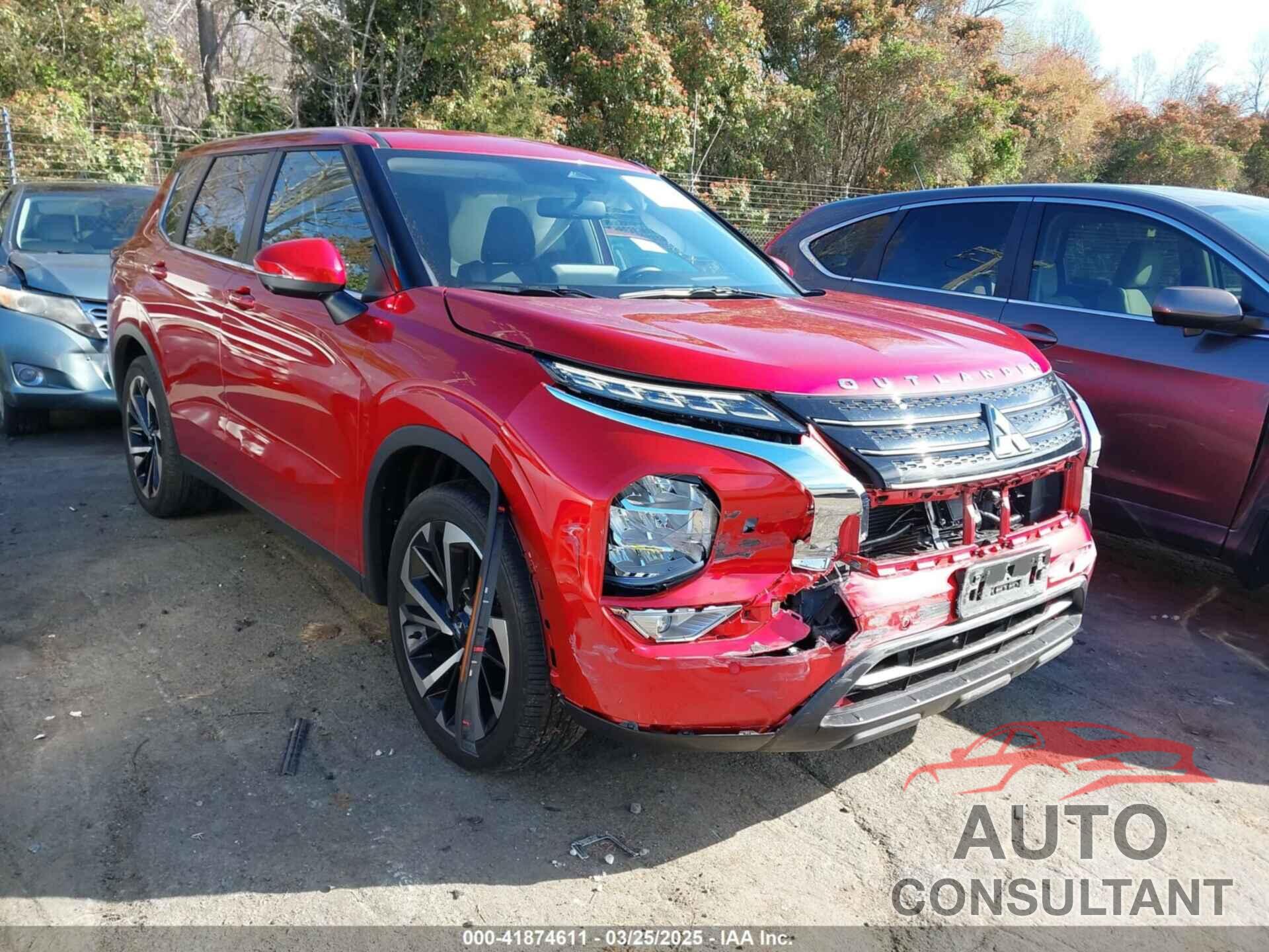 MITSUBISHI OUTLANDER 2022 - JA4J4UA80NZ048633