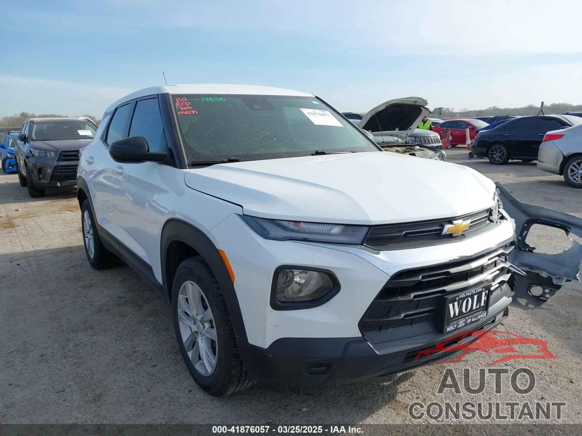 CHEVROLET TRAILBLAZER 2021 - KL79MMS27MB167092