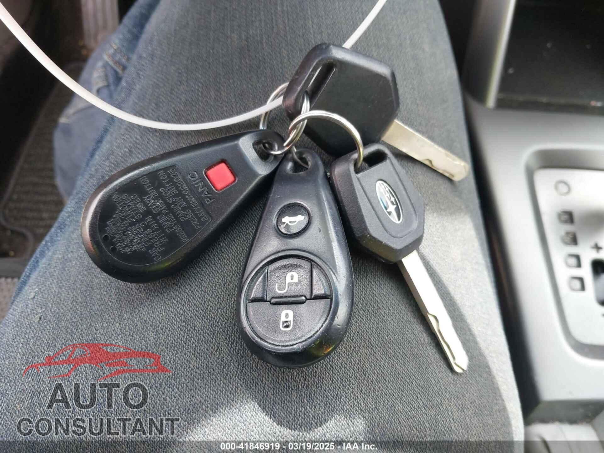SUBARU FORESTER 2011 - JF2SHADC8BH767497